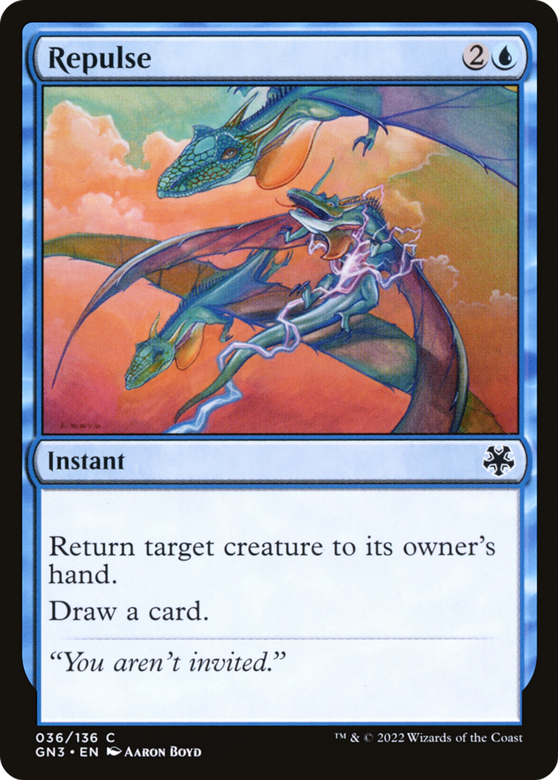Répulsion — Game Night: Free-for-All — Magic: The Gathering