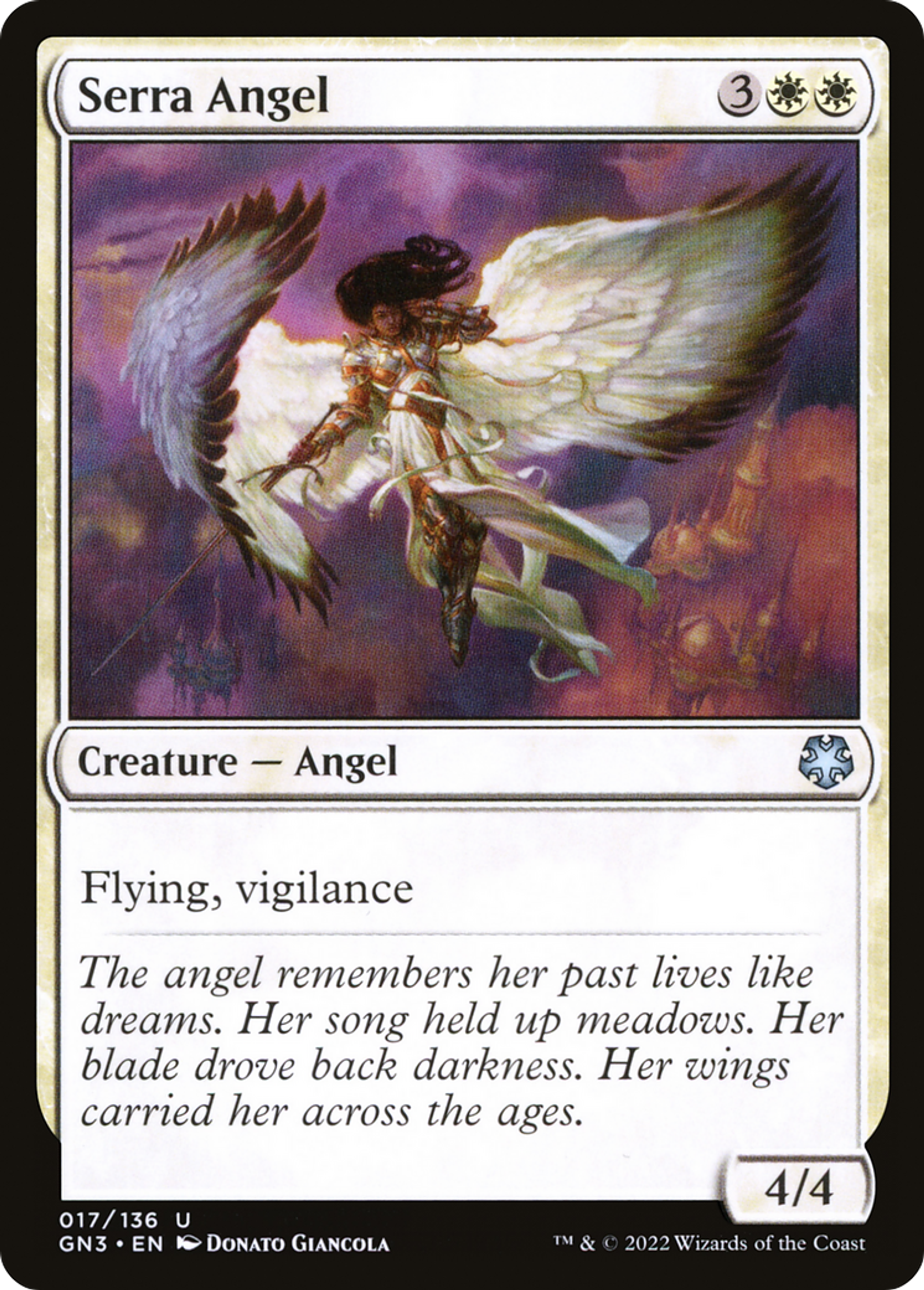 Ange de Serra — Game Night: Free-for-All — Magic: The Gathering