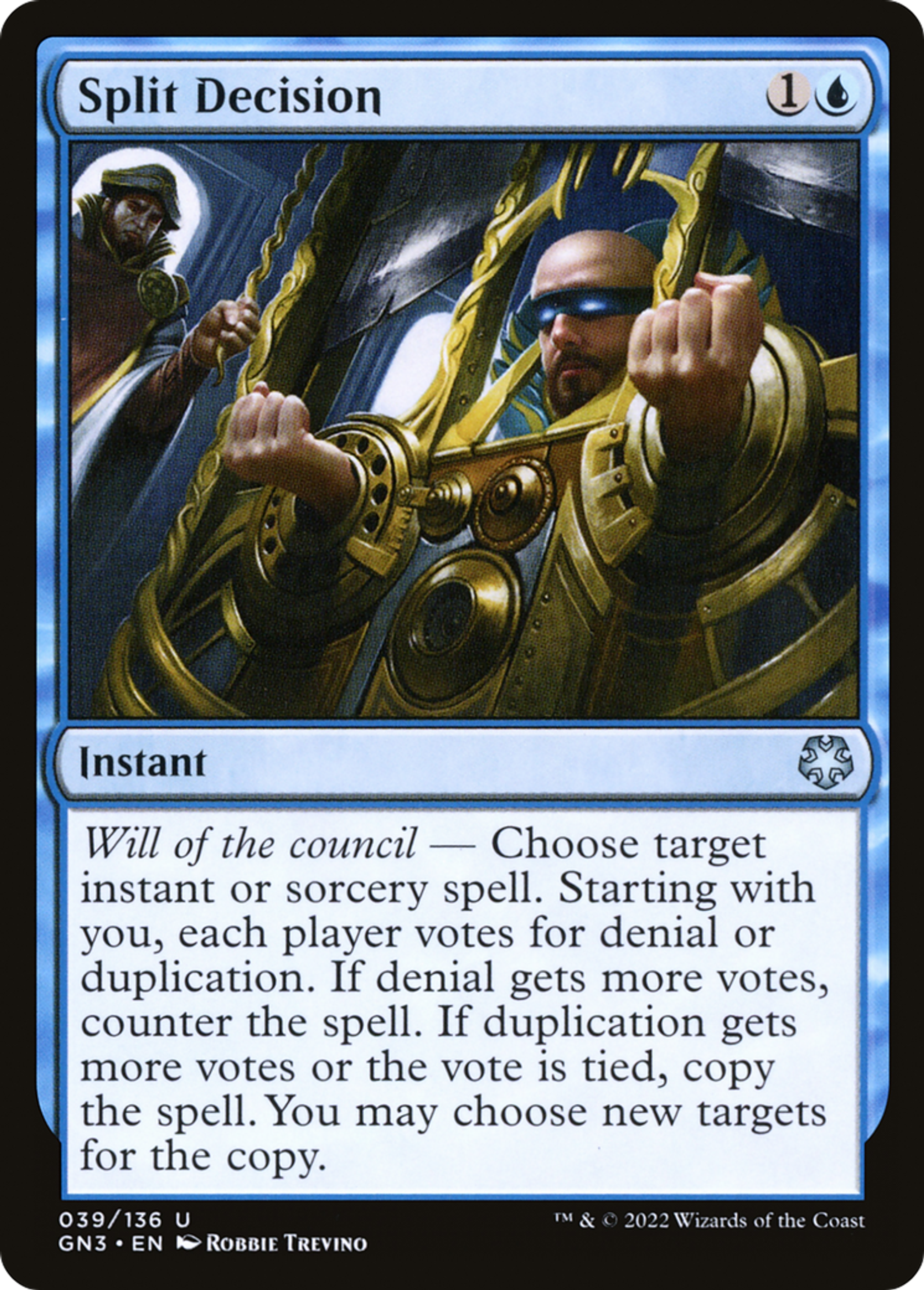 Décision fractionnée — Game Night: Free-for-All — Magic: The Gathering