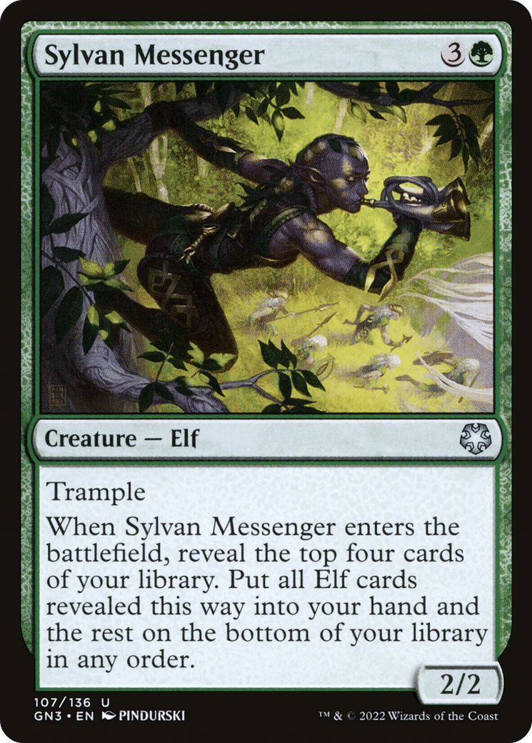 Sylvan Messenger — Game Night: Free-for-All — Magic: The Gathering