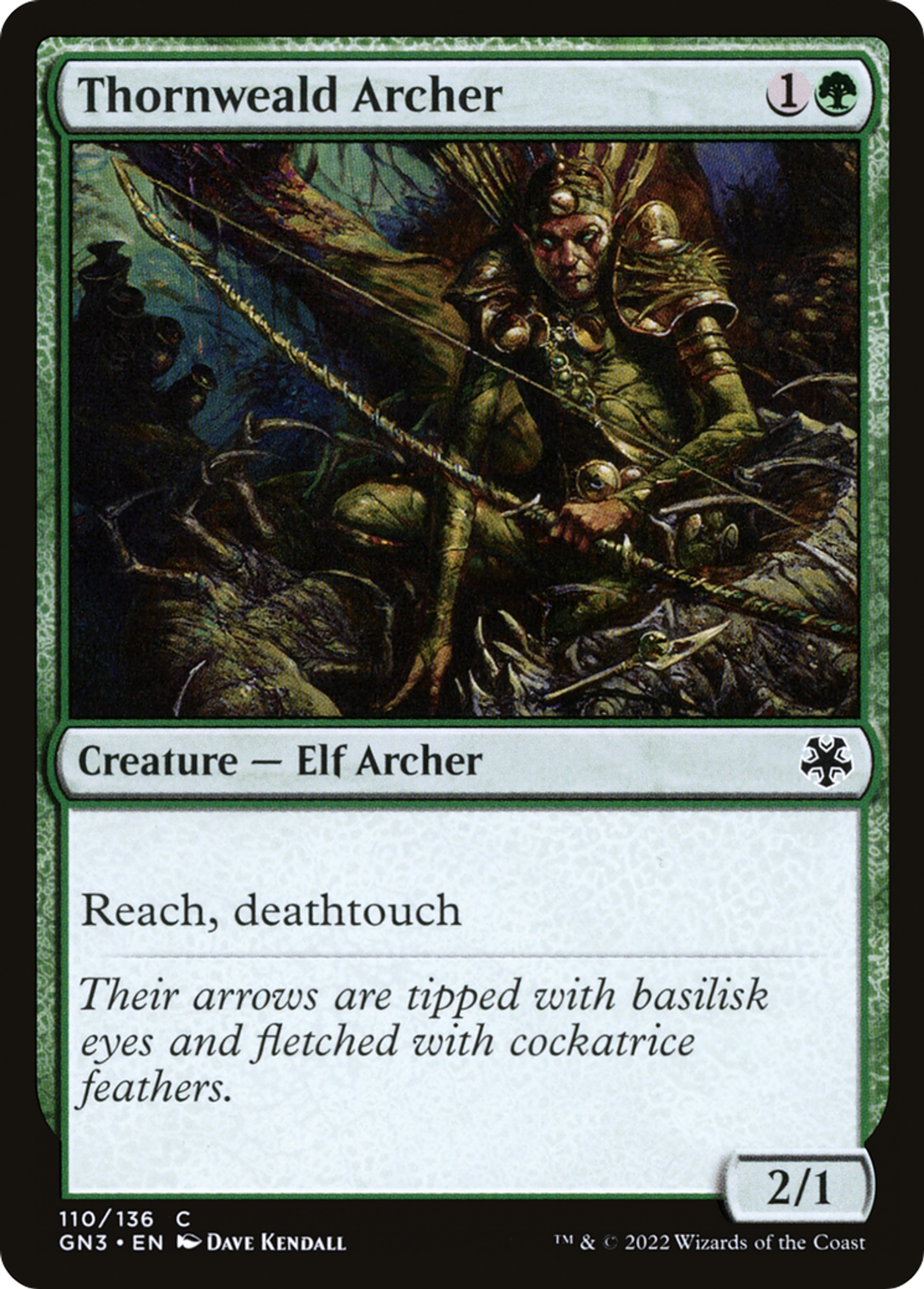 Archer de Sylvépine — Game Night: Free-for-All — Magic: The Gathering