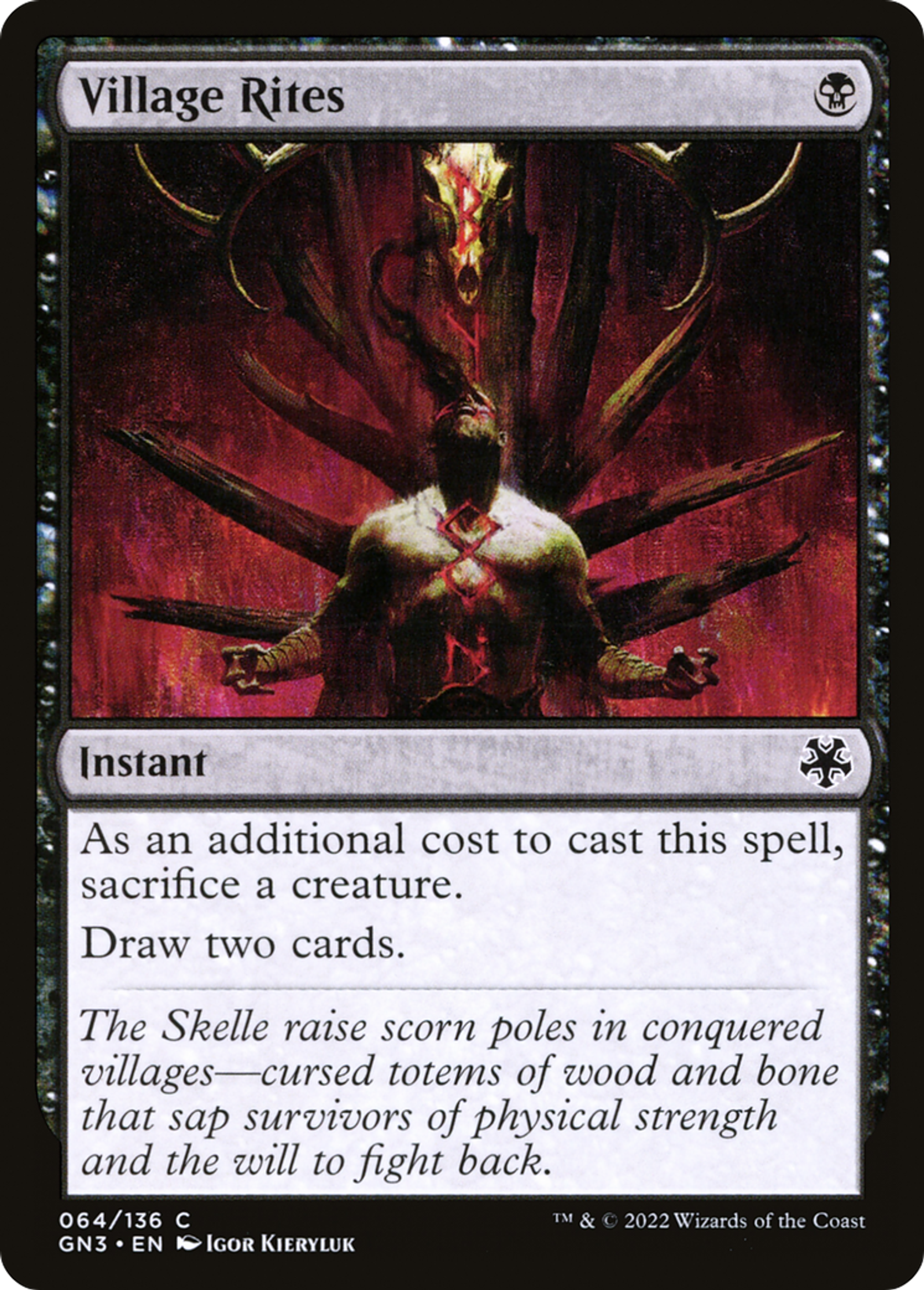 Rites du village — Game Night: Free-for-All — Magic: The Gathering