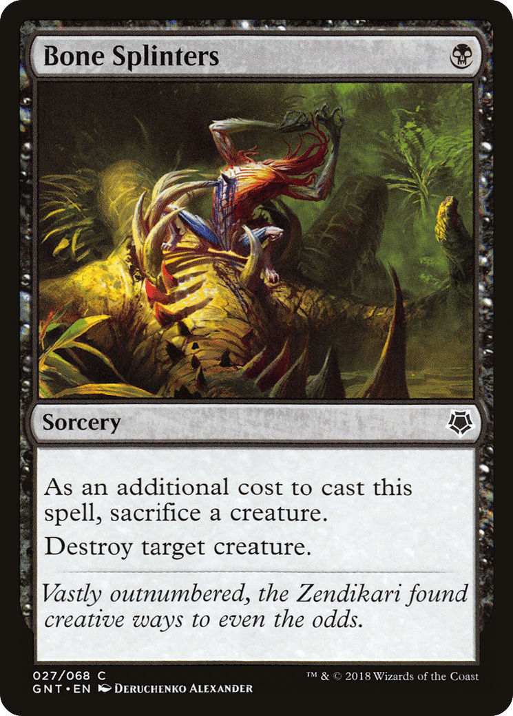 Bone Splinters — Game Night — Magic: The Gathering