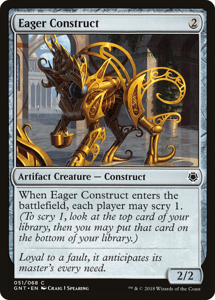 Eager Construct — Game Night — Magic: The Gathering