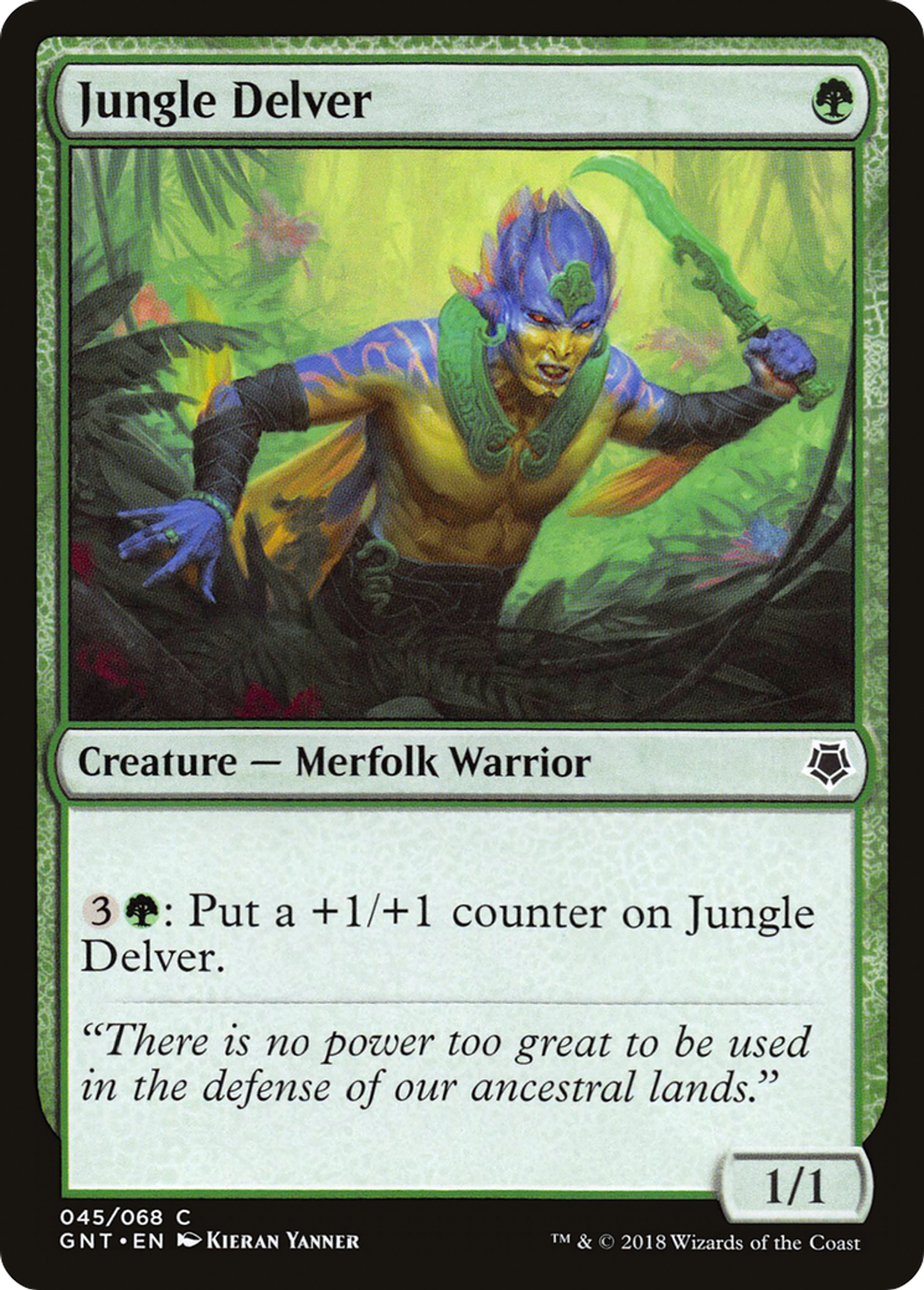 Jungle Delver — Game Night — Magic: The Gathering