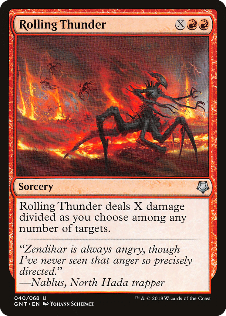 Roulement de tonnerre — Game Night — Magic: The Gathering