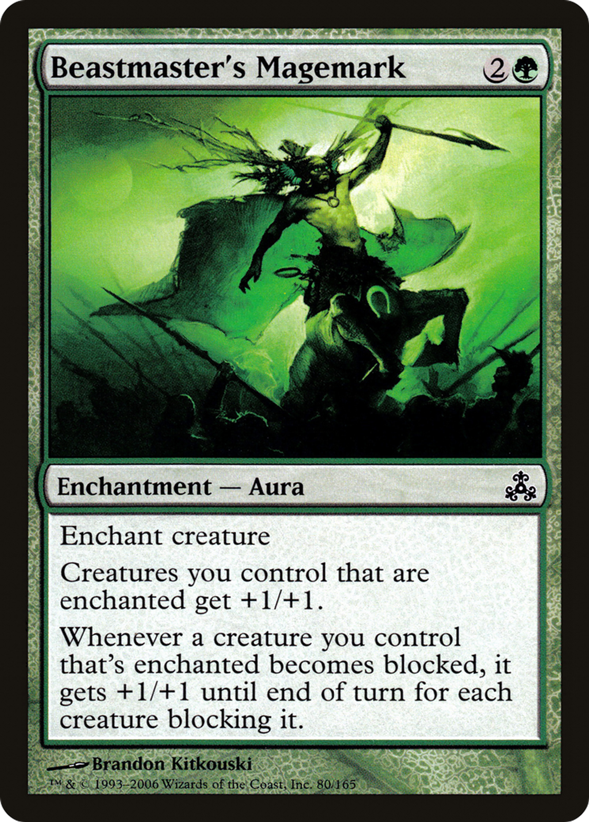 Beastmaster's Magemark — Guildpact — Magic: The Gathering