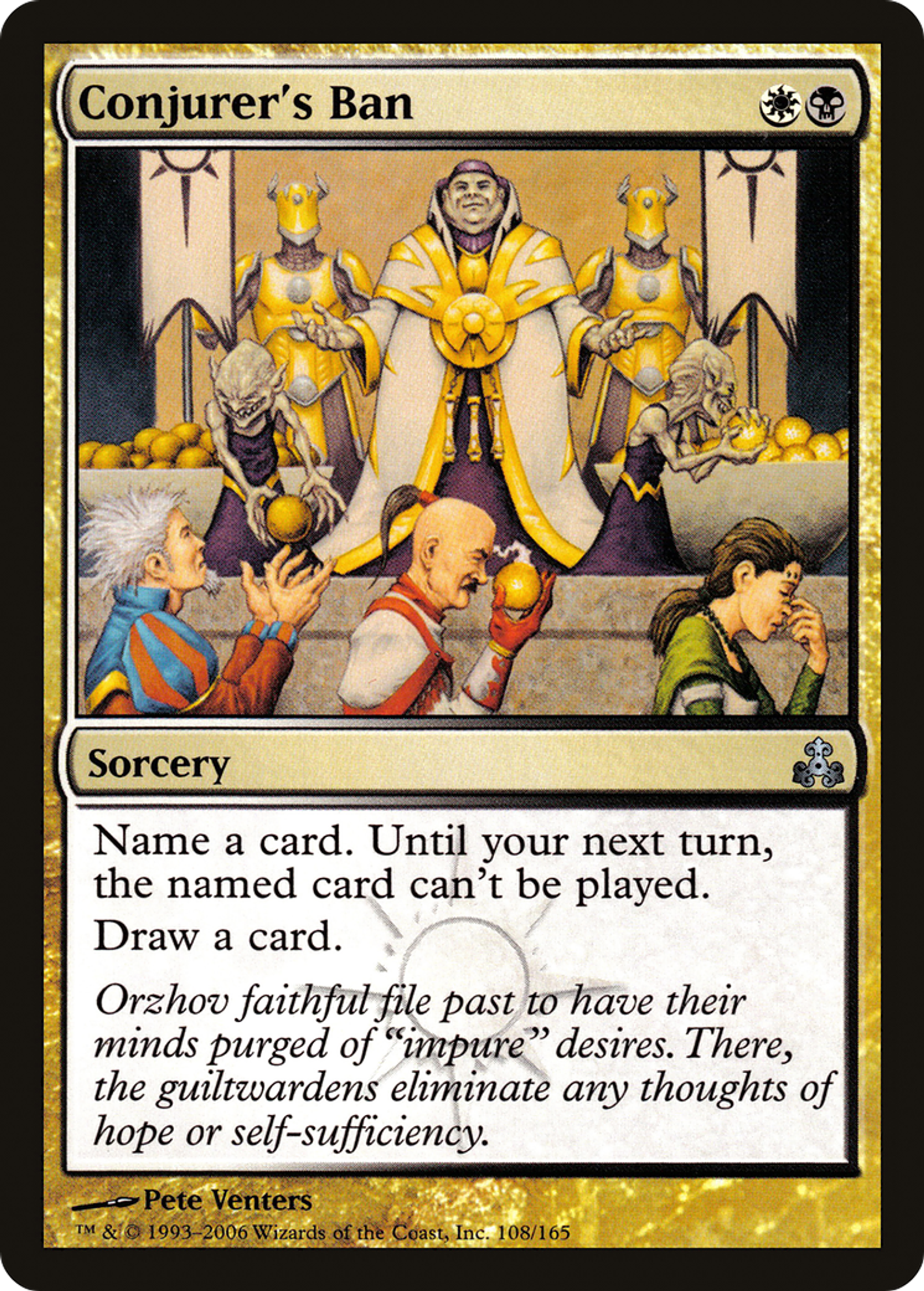 Conjurer's Ban — Guildpact — Magic: The Gathering