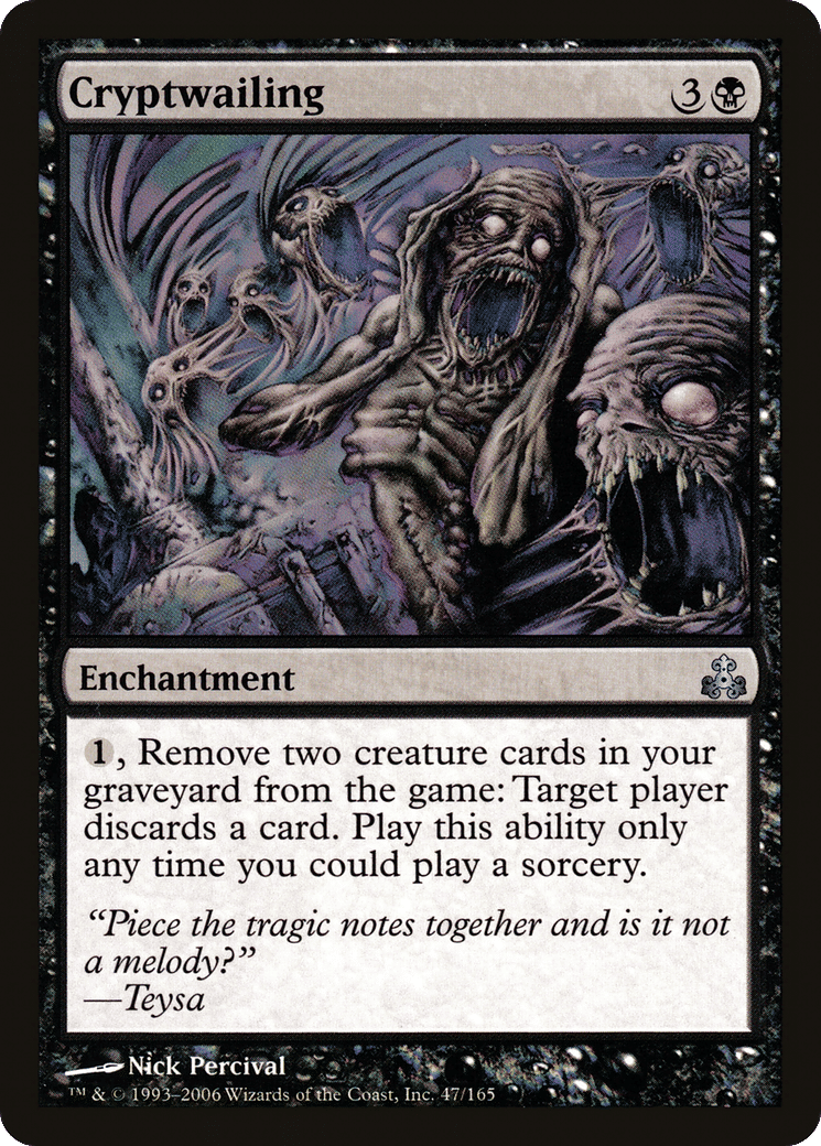 Cryptwailing — Guildpact — Magic: The Gathering