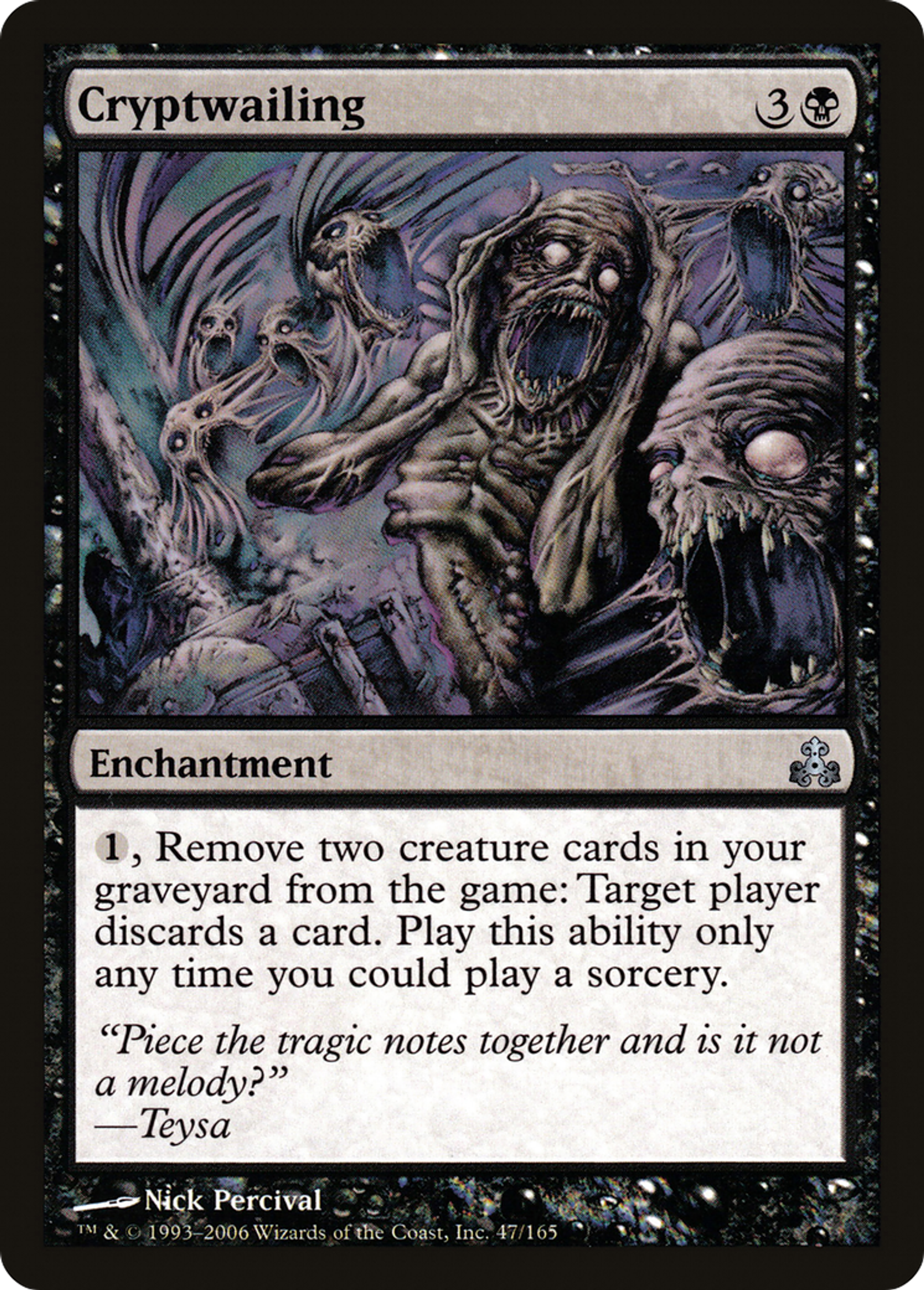 Cryptwailing — Guildpact — Magic: The Gathering