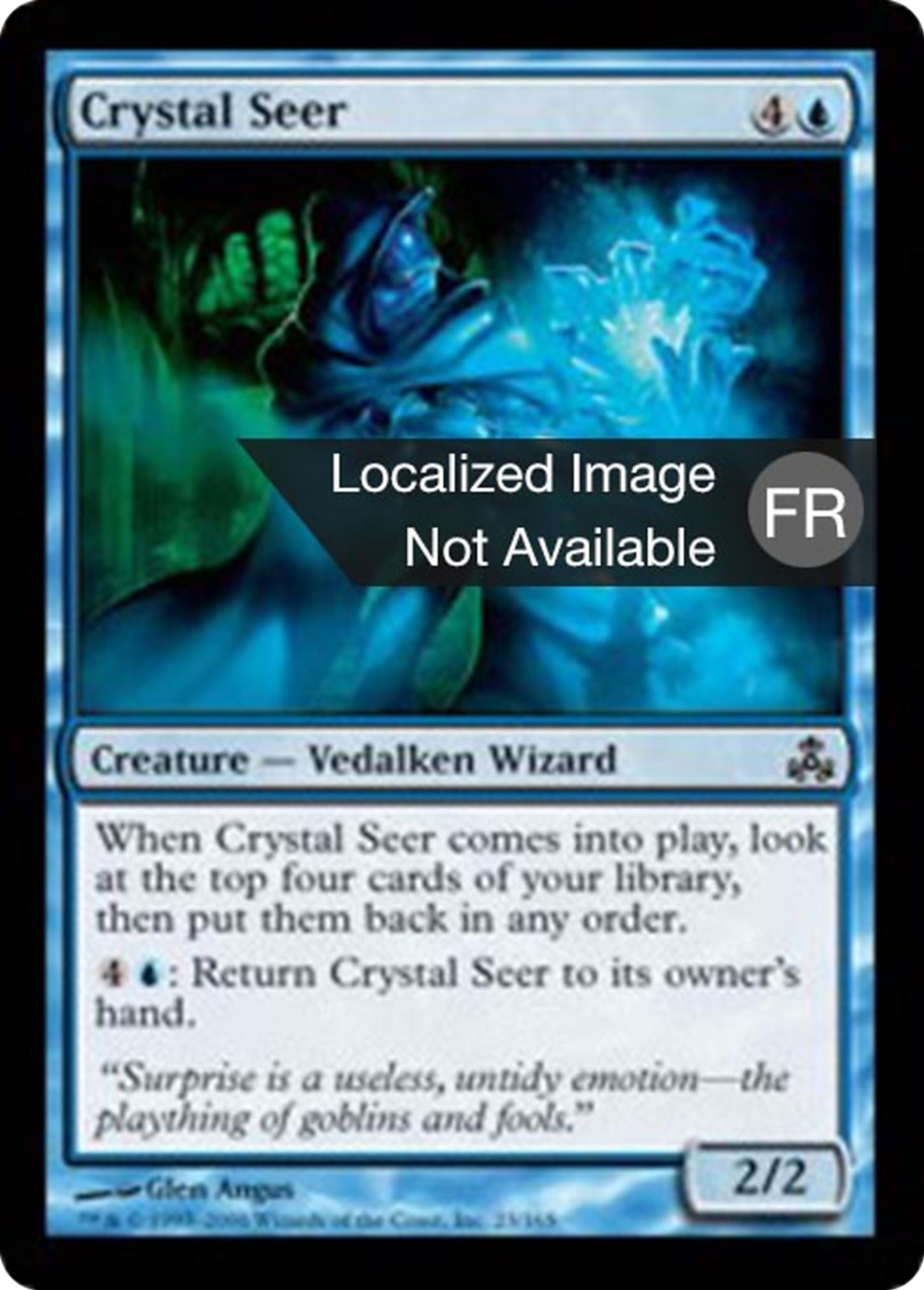 Voyant de cristal — Guildpact — Magic: The Gathering