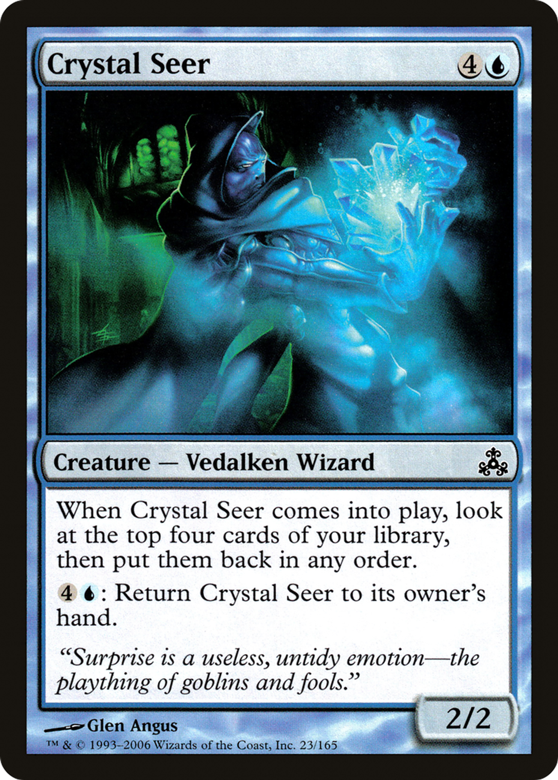 Crystal Seer — Guildpact — Magic: The Gathering