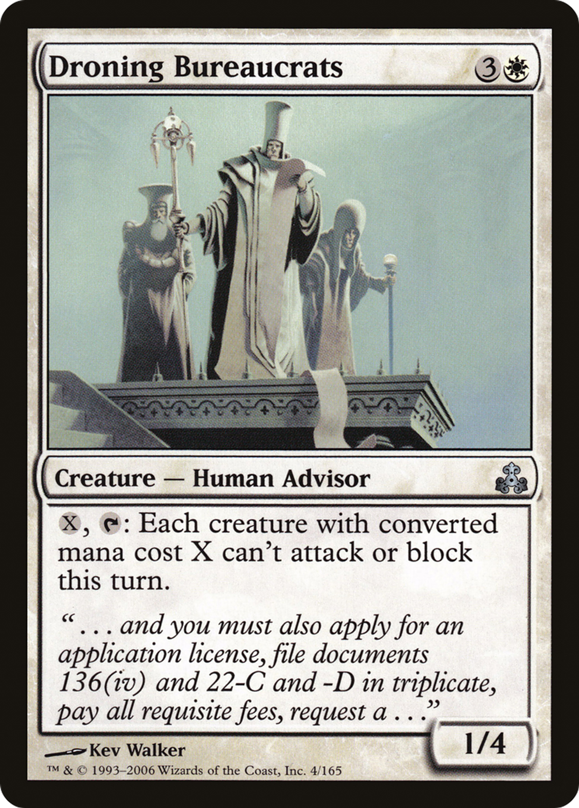 Droning Bureaucrats — Guildpact — Magic: The Gathering