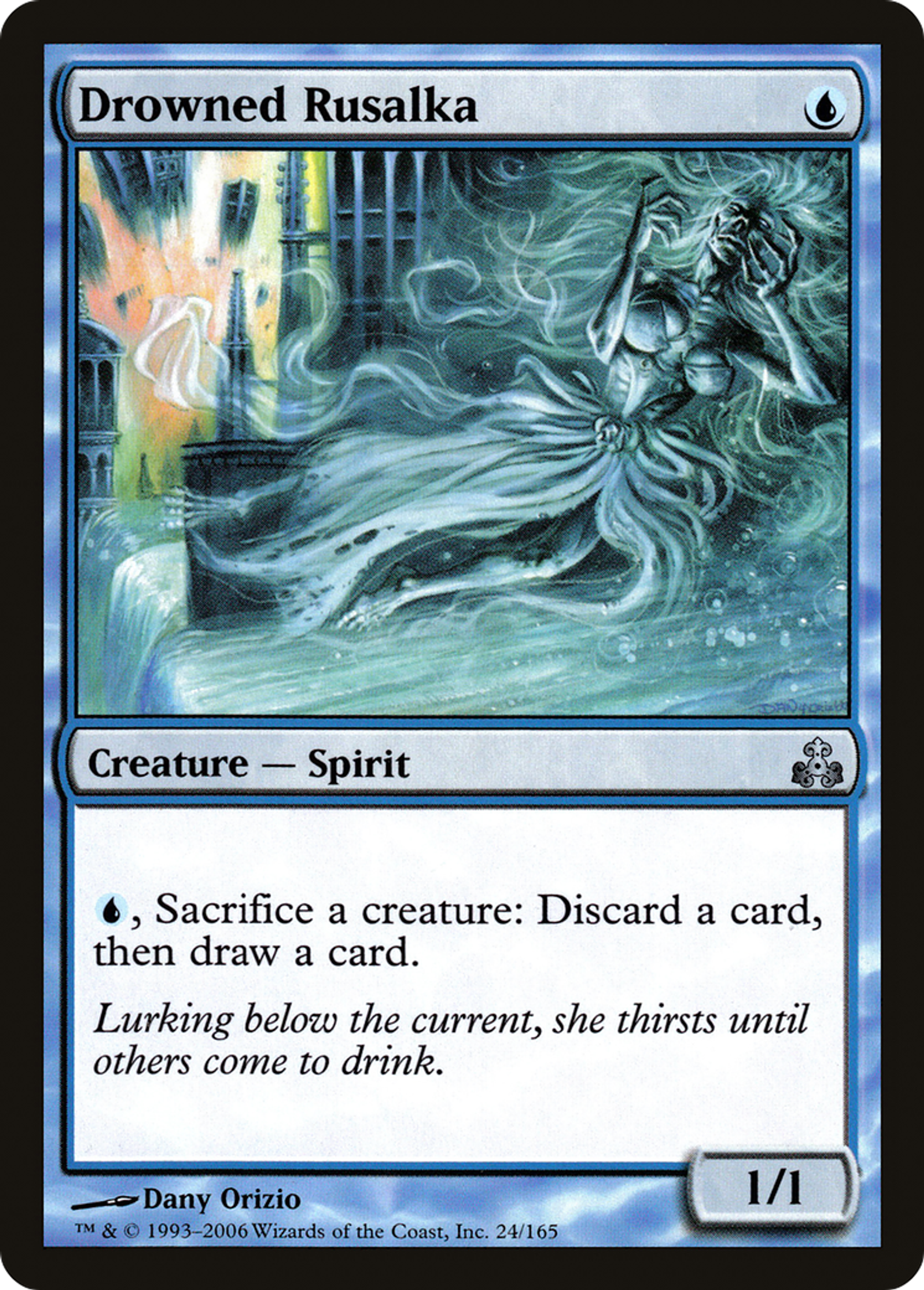 Drowned Rusalka — Guildpact — Magic: The Gathering