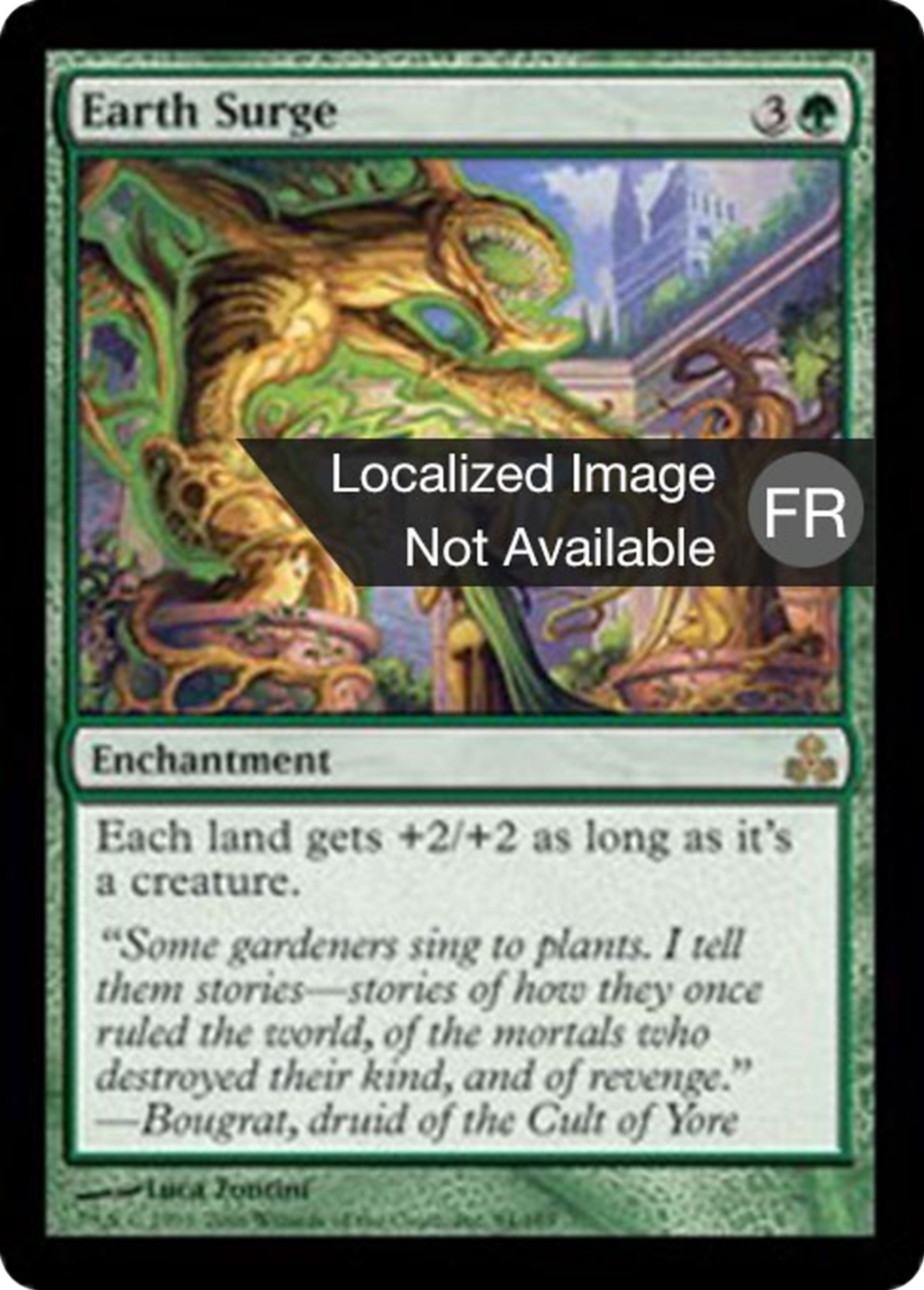Déferlement de la terre — Guildpact — Magic: The Gathering