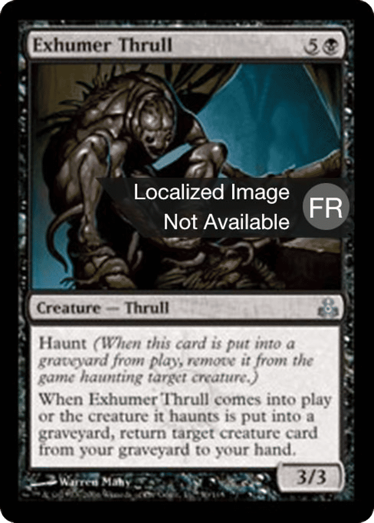 Srâne exhumateur — Guildpact — Magic: The Gathering