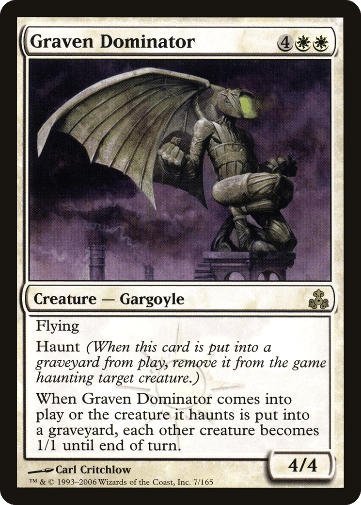 Graven Dominator — Guildpact — Magic: The Gathering