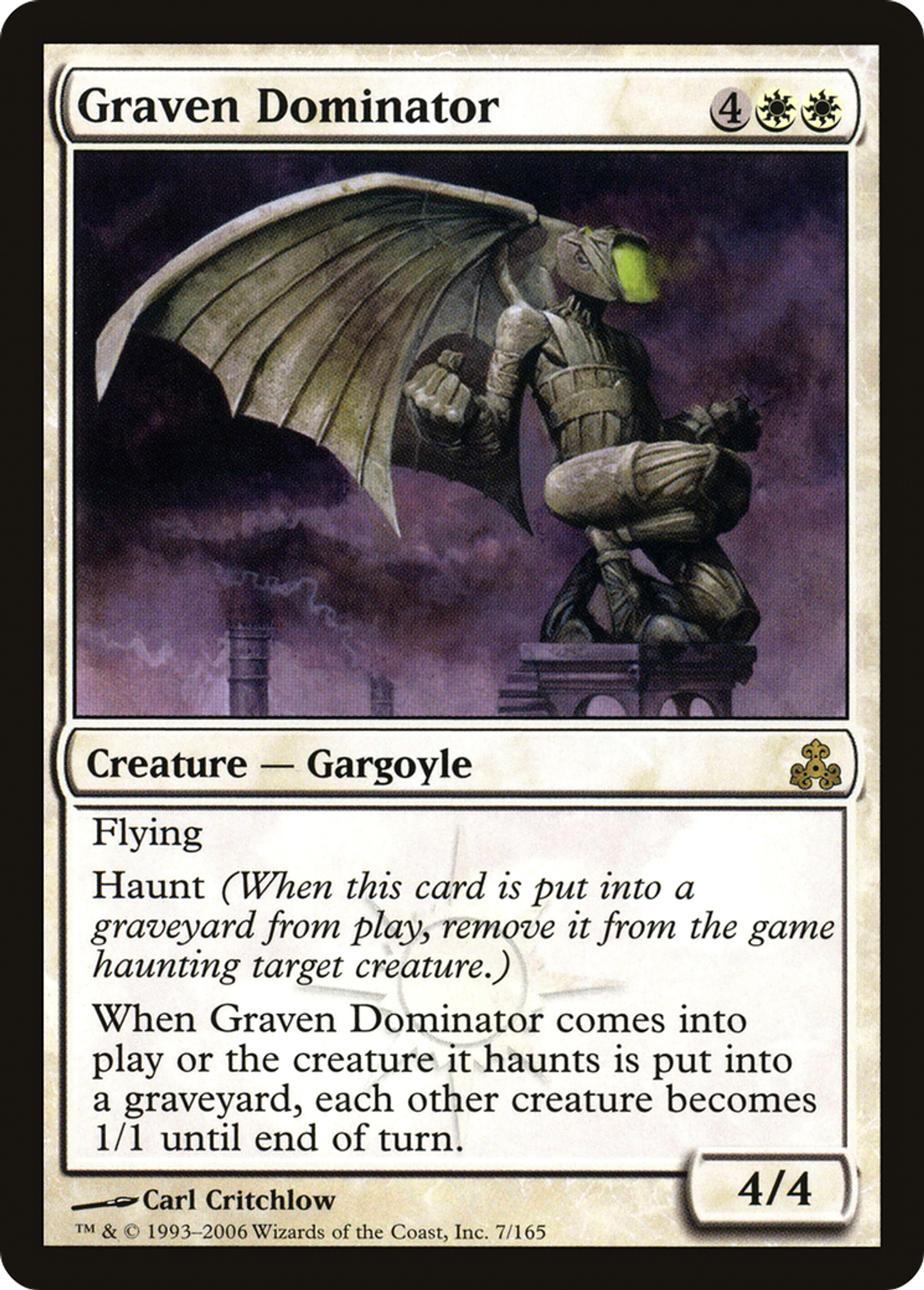 Graven Dominator — Guildpact — Magic: The Gathering