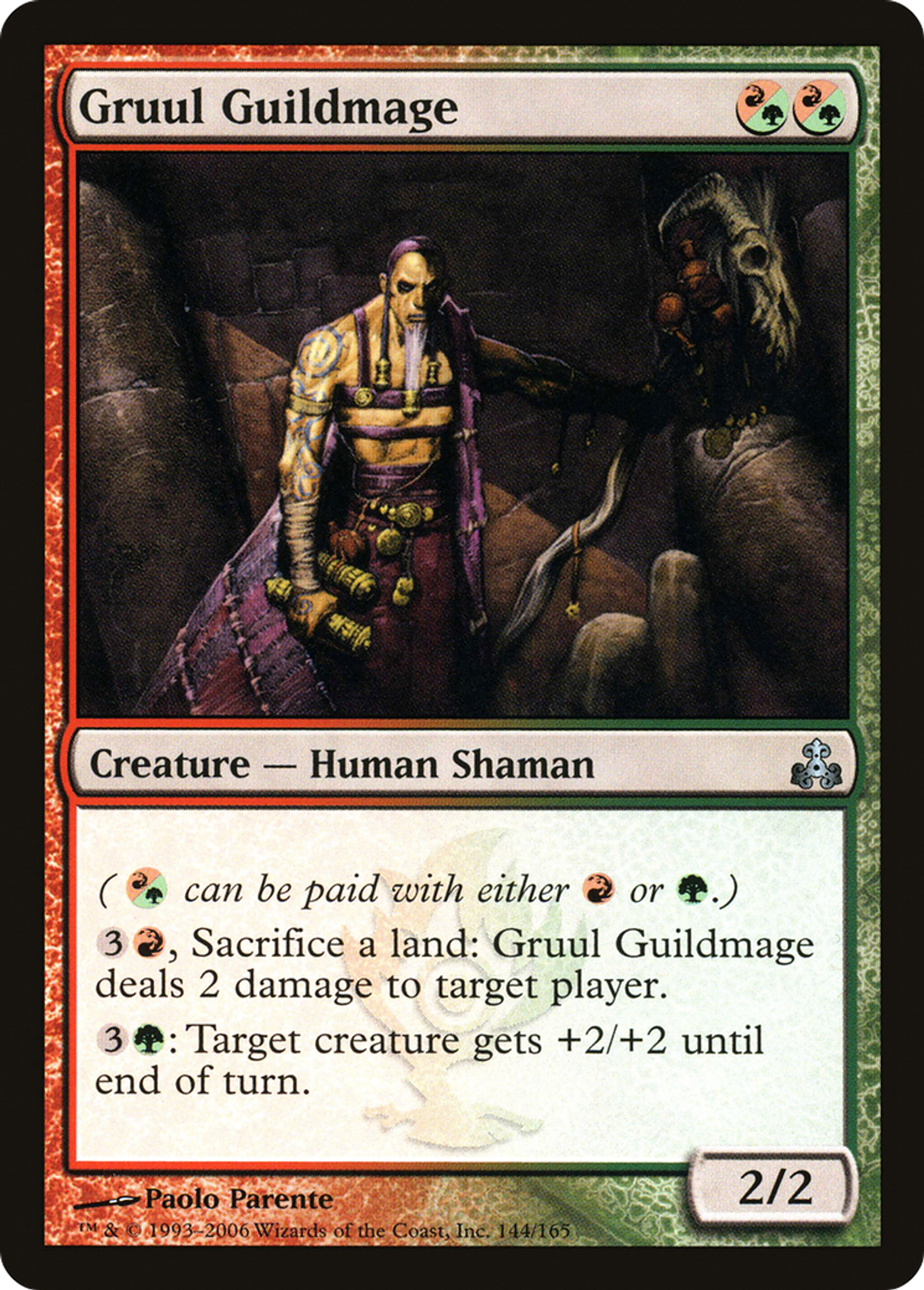 Gruul Guildmage — Guildpact — Magic: The Gathering