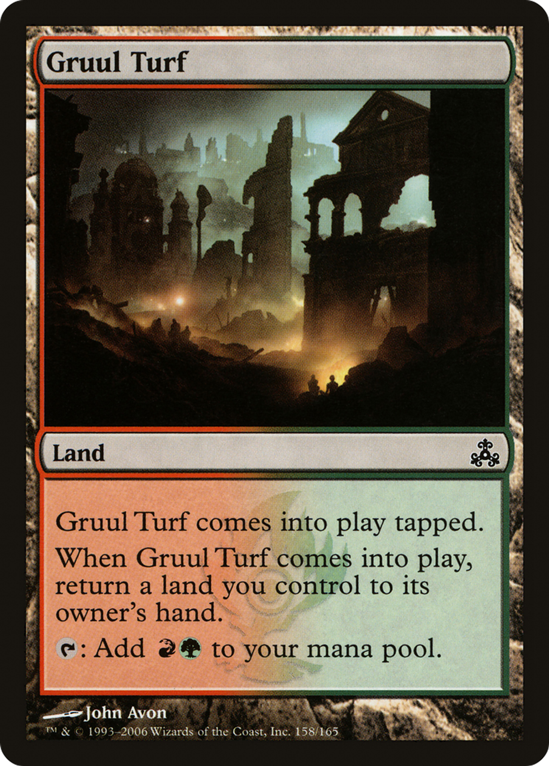 Gruul Turf — Guildpact — Magic: The Gathering