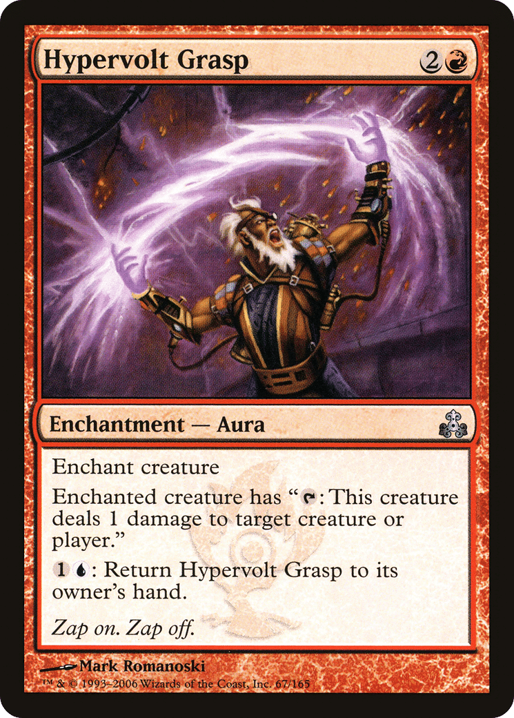 Hypervolt Grasp — Guildpact — Magic: The Gathering