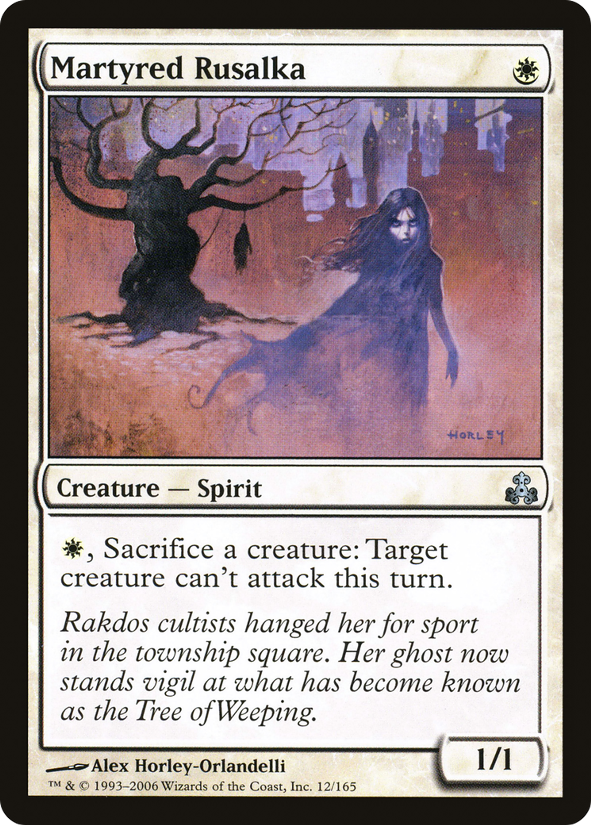 Martyred Rusalka — Guildpact — Magic: The Gathering