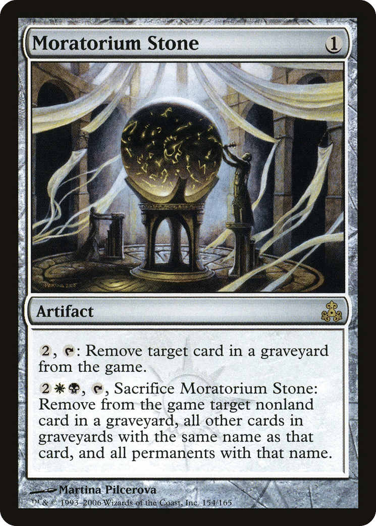 Moratorium Stone — Guildpact — Magic: The Gathering