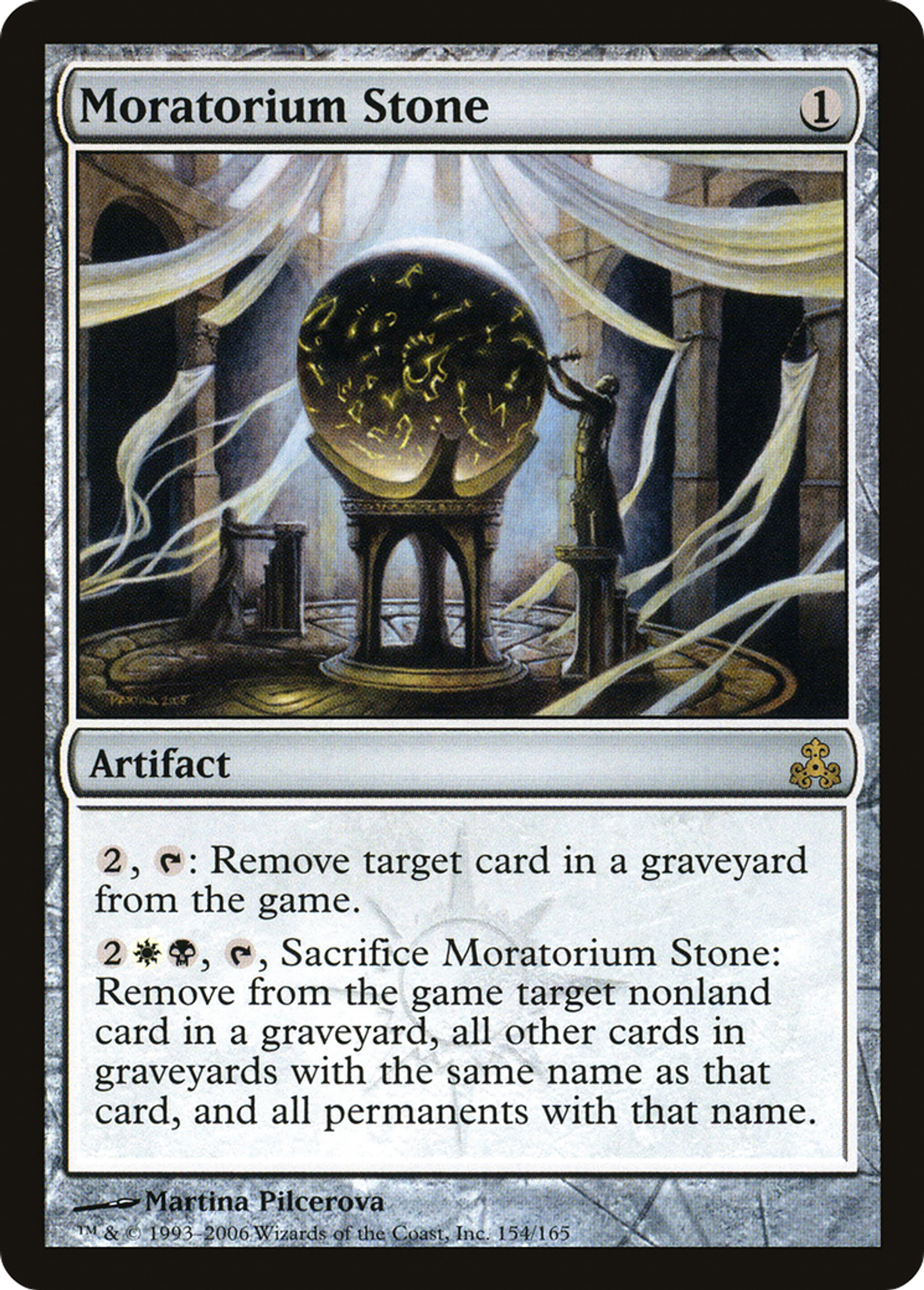 Moratorium Stone — Guildpact — Magic: The Gathering