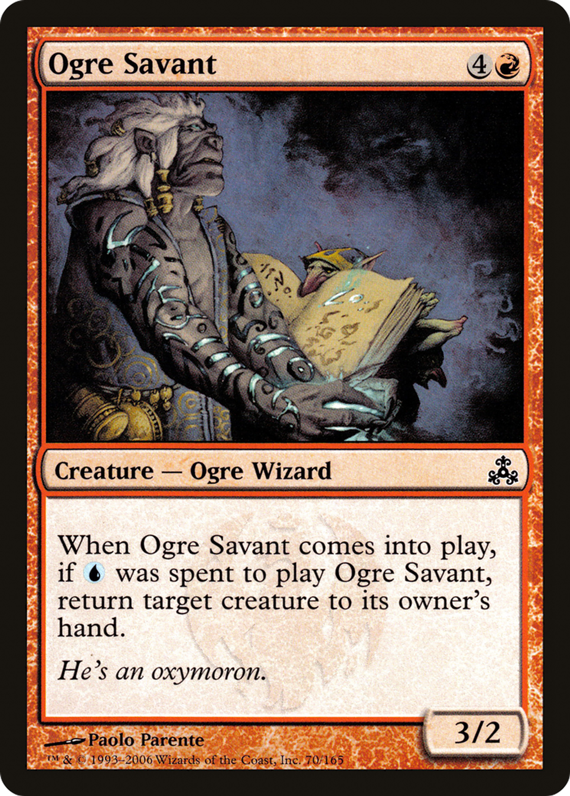 Ogre Savant — Guildpact — Magic: The Gathering