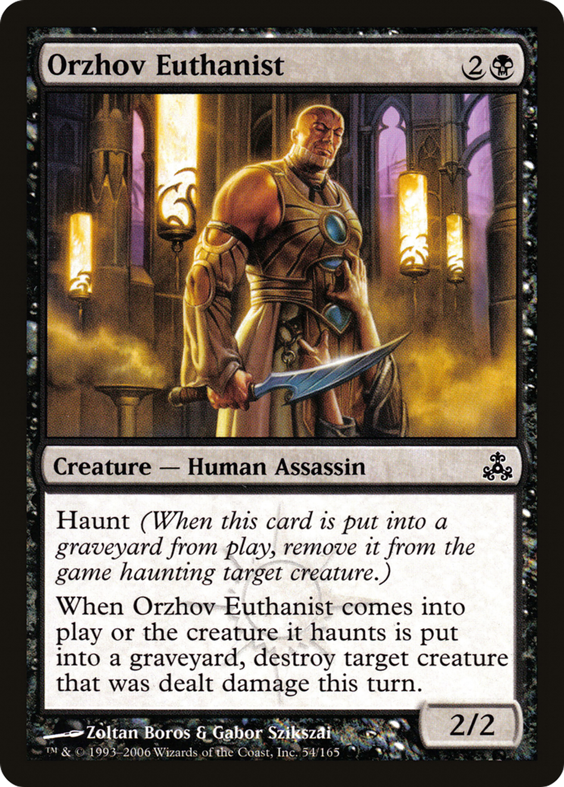 Orzhov Euthanist — Guildpact — Magic: The Gathering