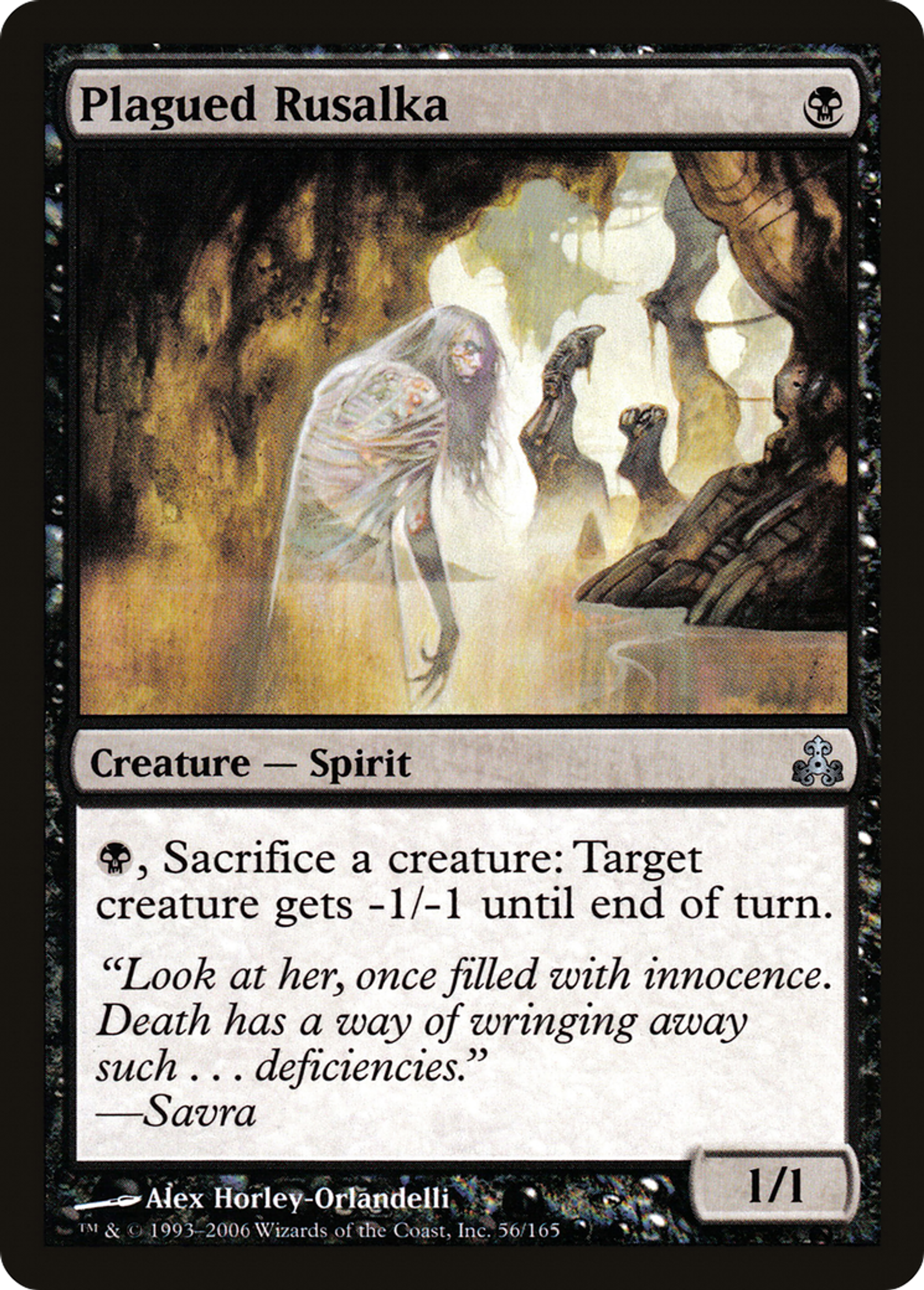 Plagued Rusalka — Guildpact — Magic: The Gathering