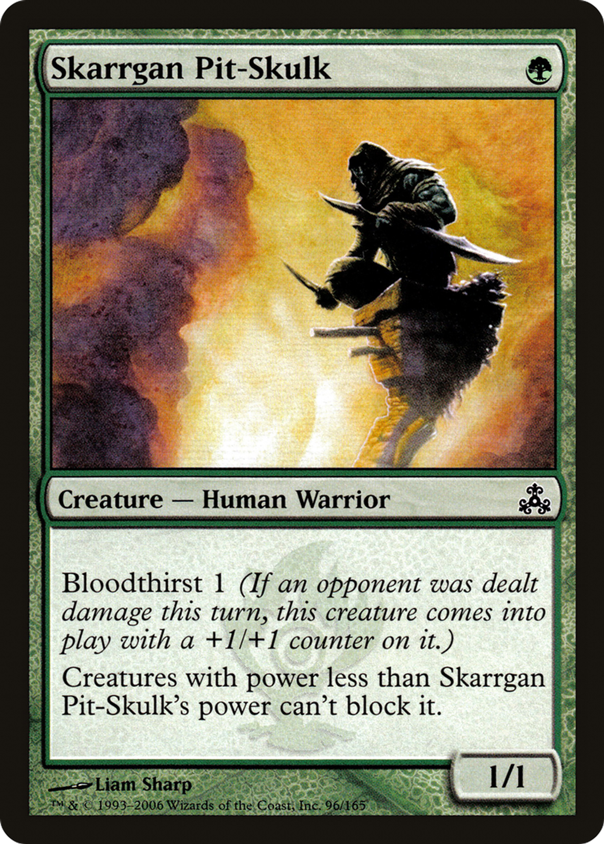 Skarrgan Pit-Skulk — Guildpact — Magic: The Gathering