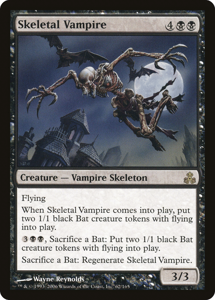 Skeletal Vampire — Guildpact — Magic: The Gathering