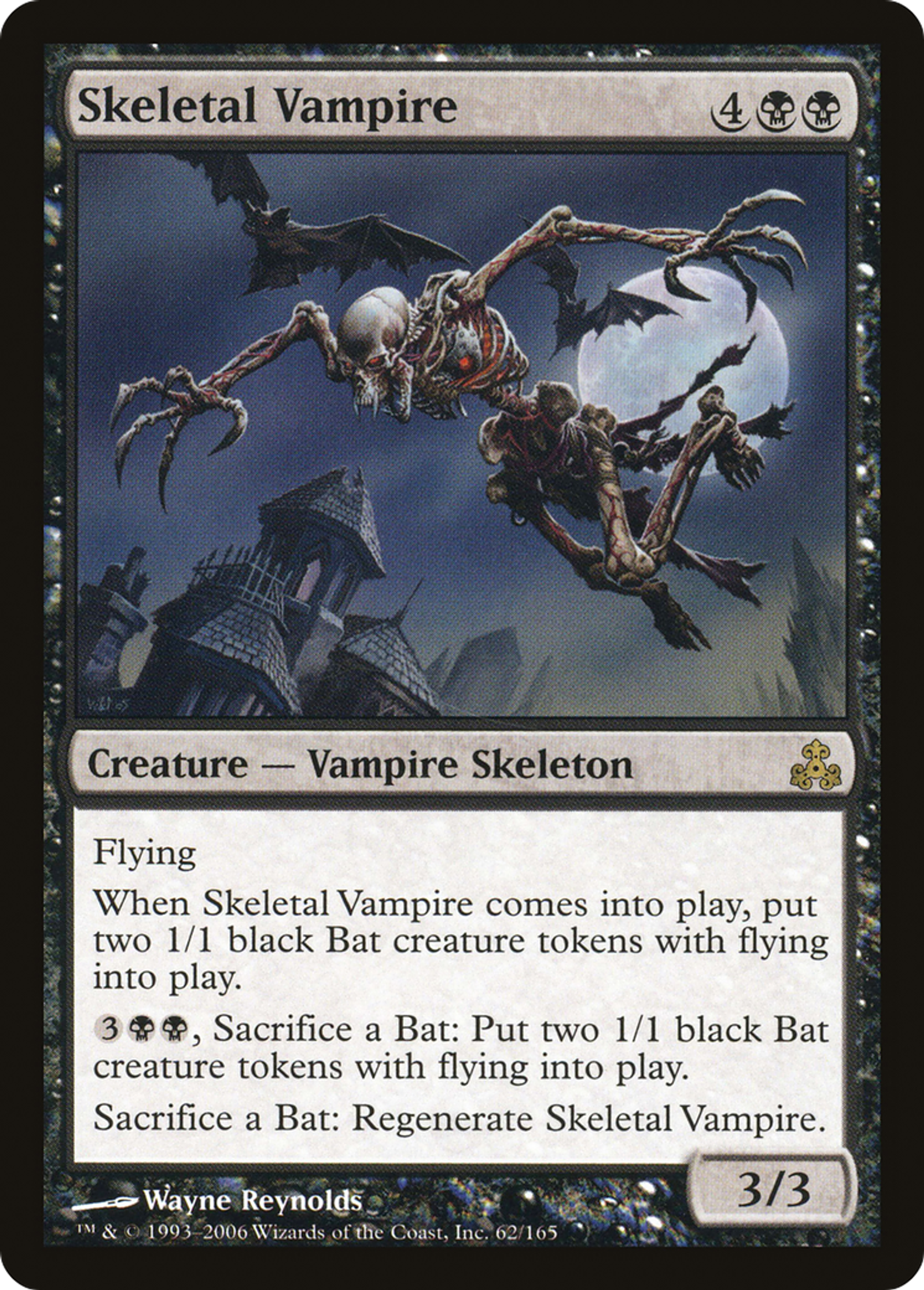 Skeletal Vampire — Guildpact — Magic: The Gathering