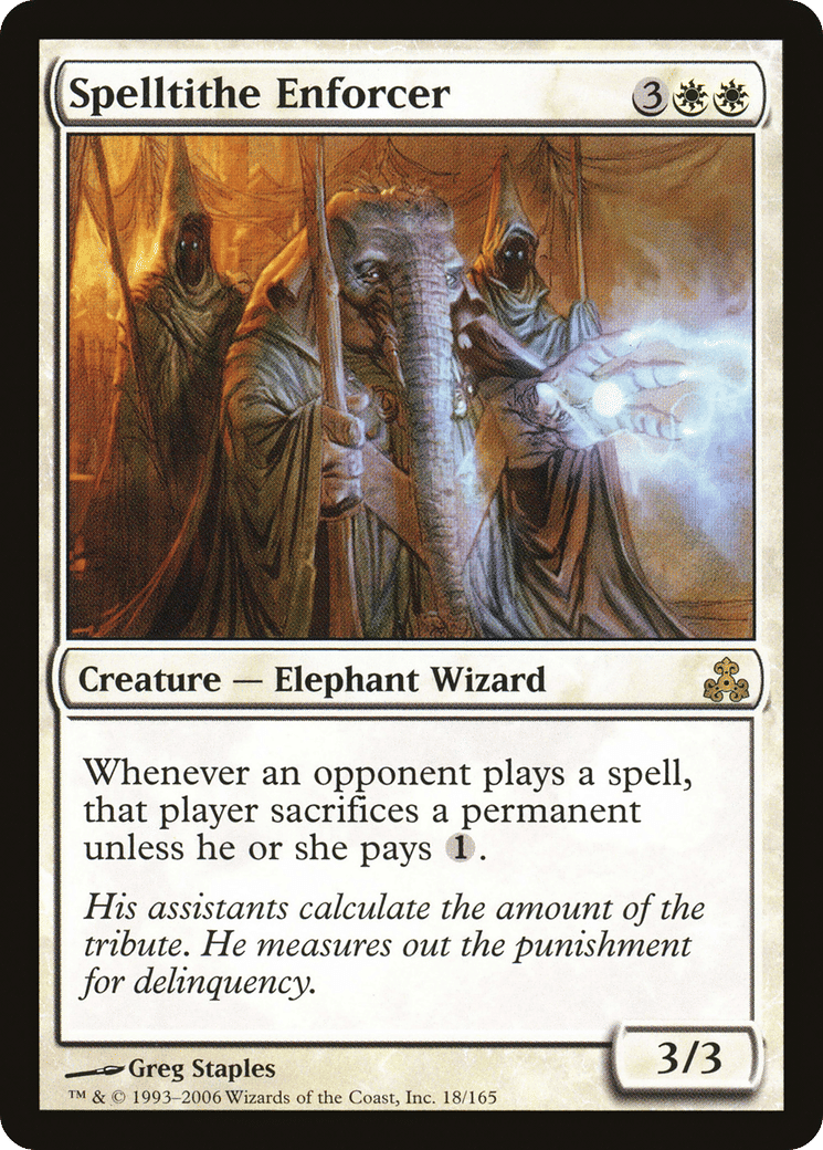 Spelltithe Enforcer — Guildpact — Magic: The Gathering