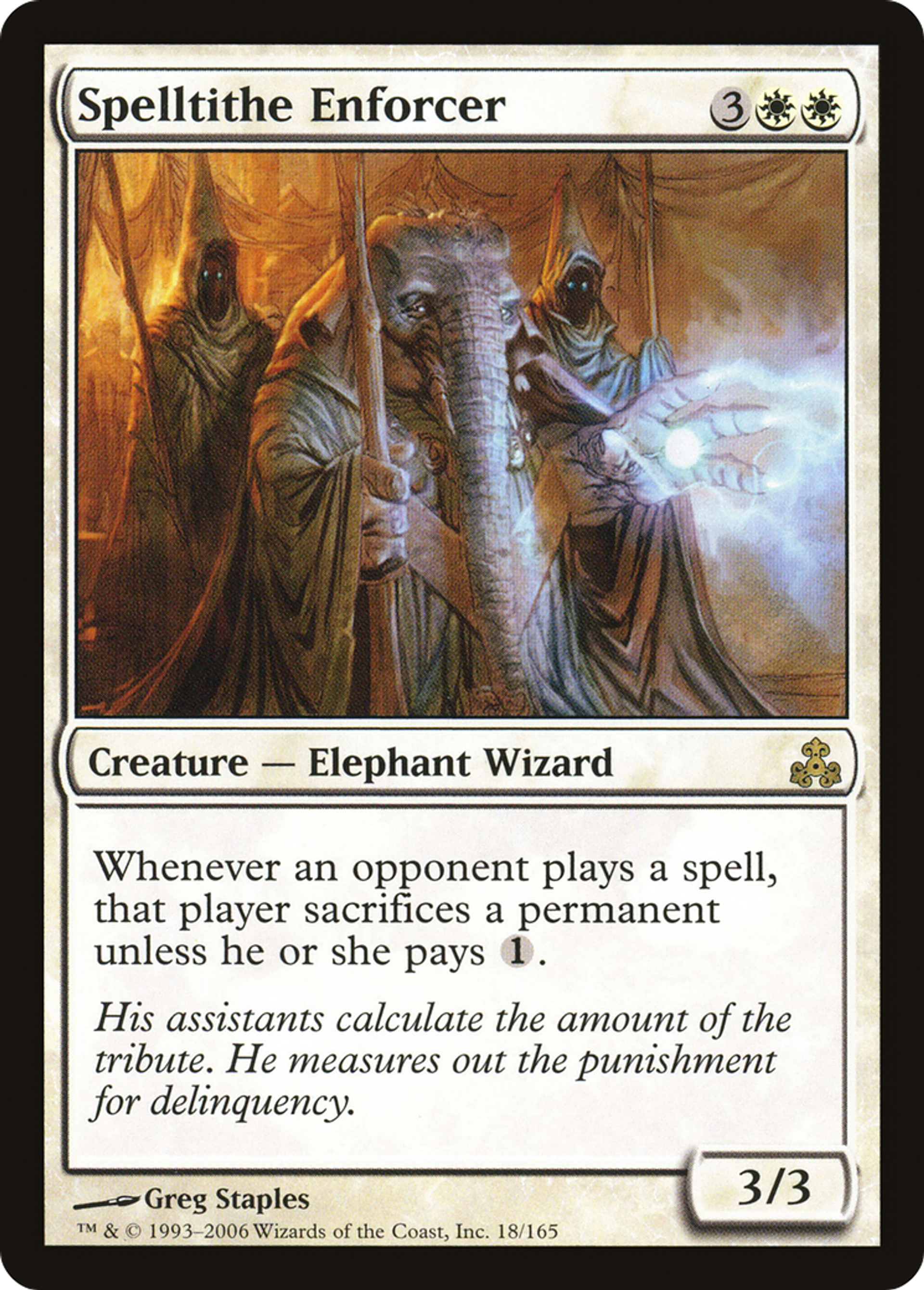 Spelltithe Enforcer — Guildpact — Magic: The Gathering