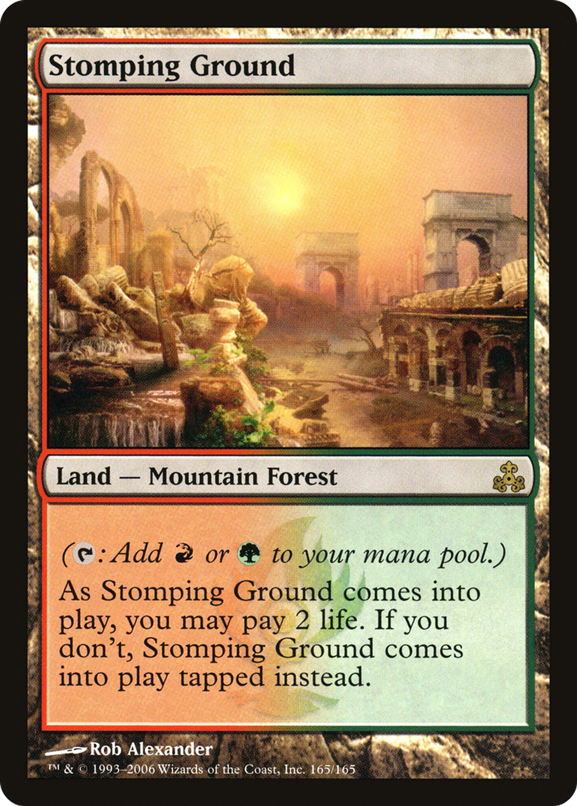 Stomping Ground — Guildpact — Magic: The Gathering