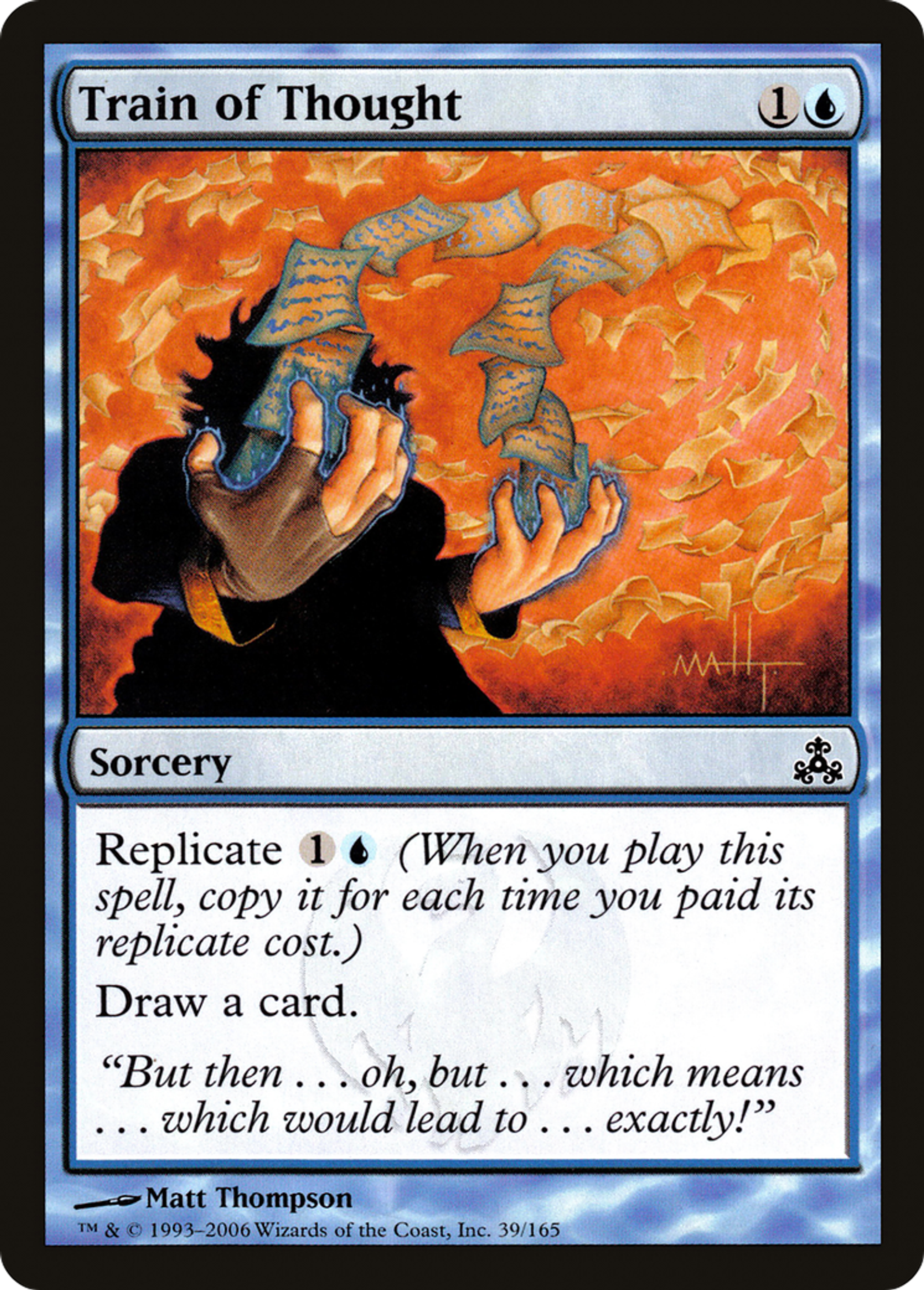 Train of Thought — Guildpact — Magic: The Gathering