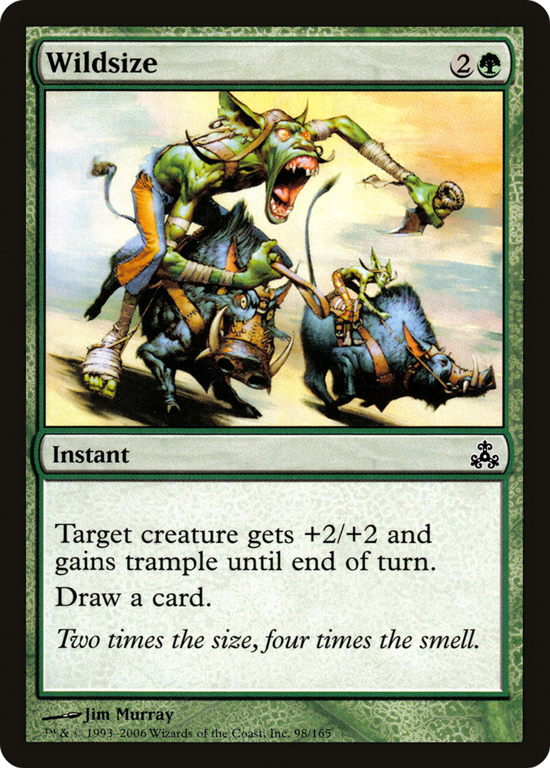 Wildsize — Guildpact — Magic: The Gathering