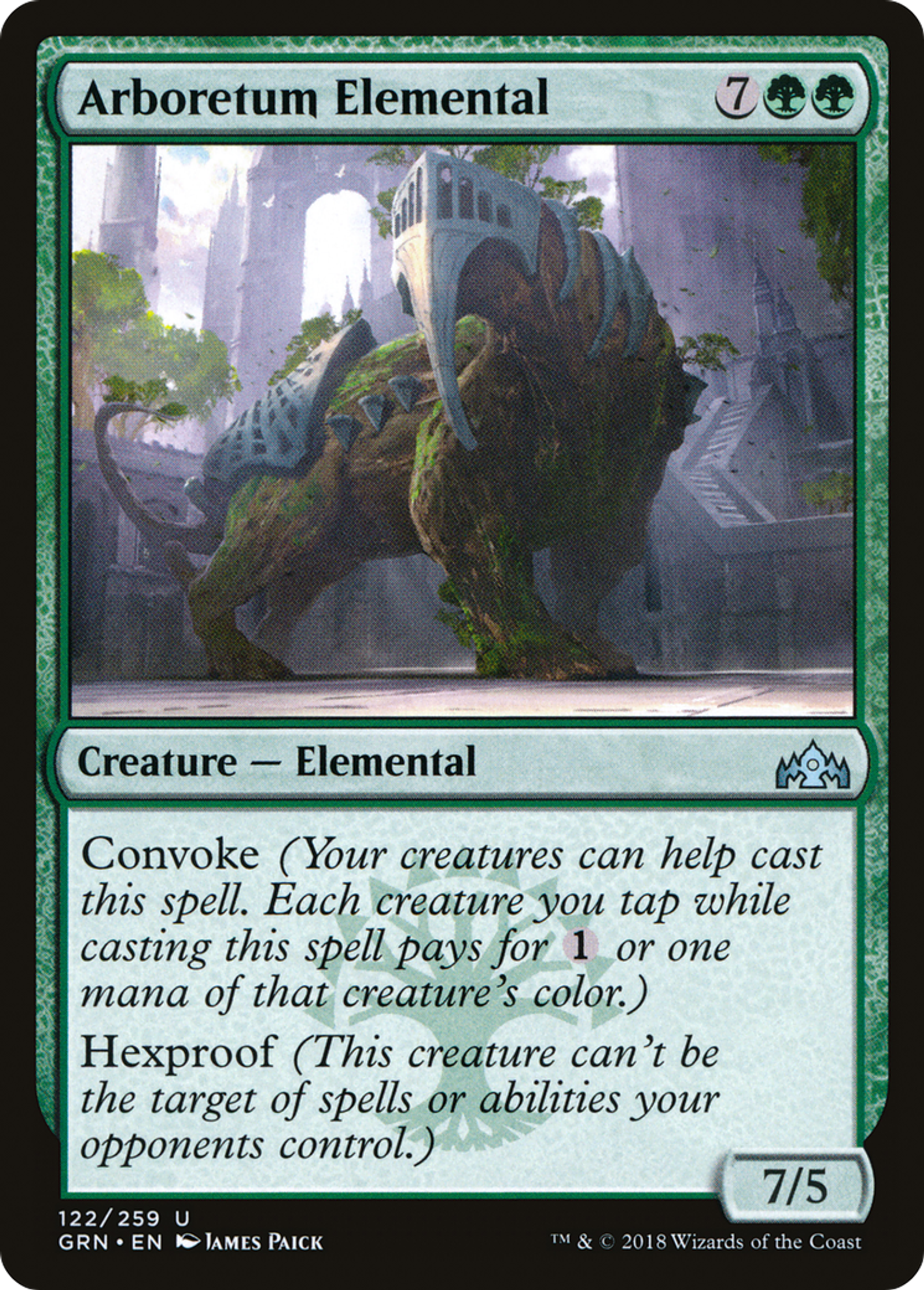 Élemental arboretum — Guilds of Ravnica — Magic: The Gathering
