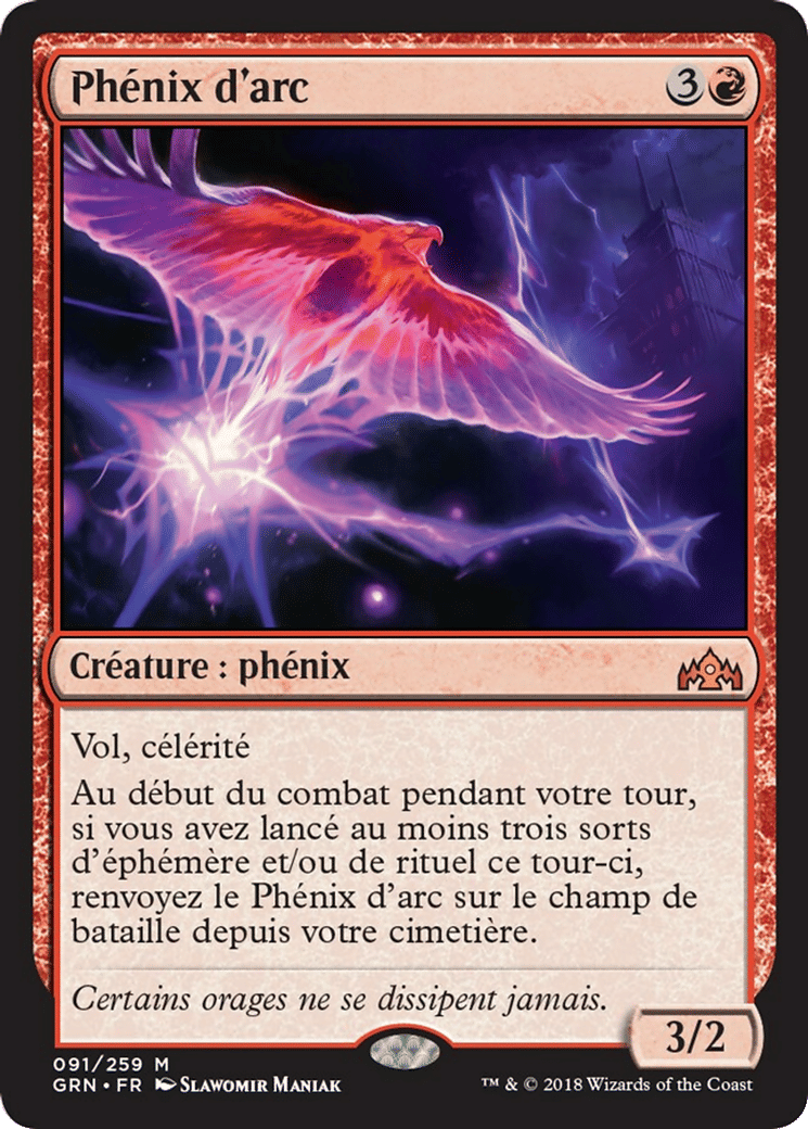 Phénix d'arc — Guilds of Ravnica — Magic: The Gathering