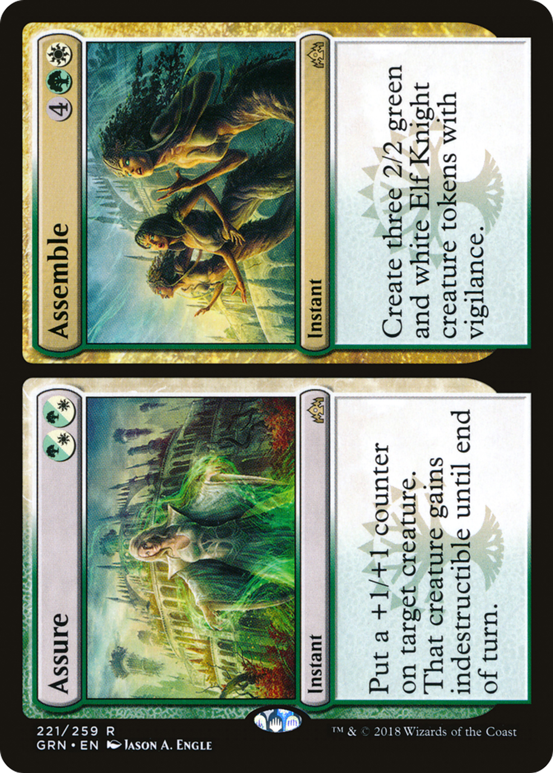 Assurance // Association — Guilds of Ravnica — Magic: The Gathering