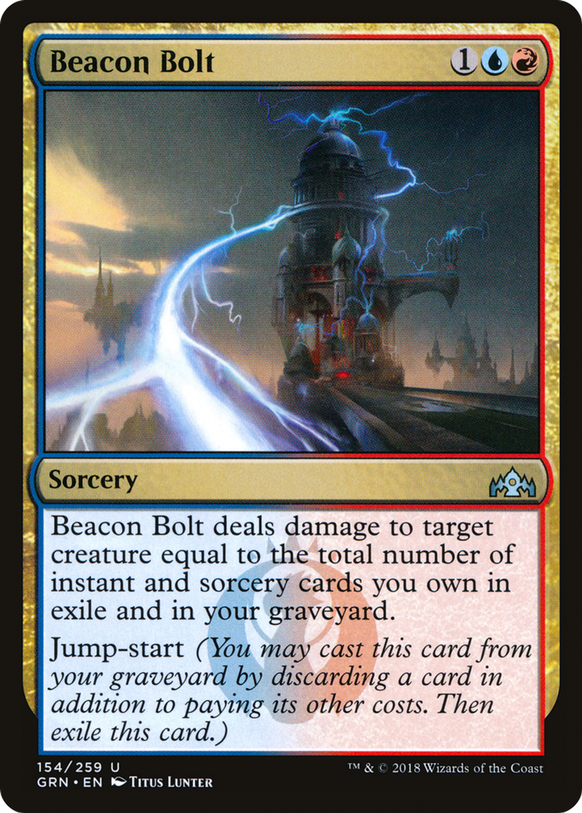Éclair du flambeau — Guilds of Ravnica — Magic: The Gathering