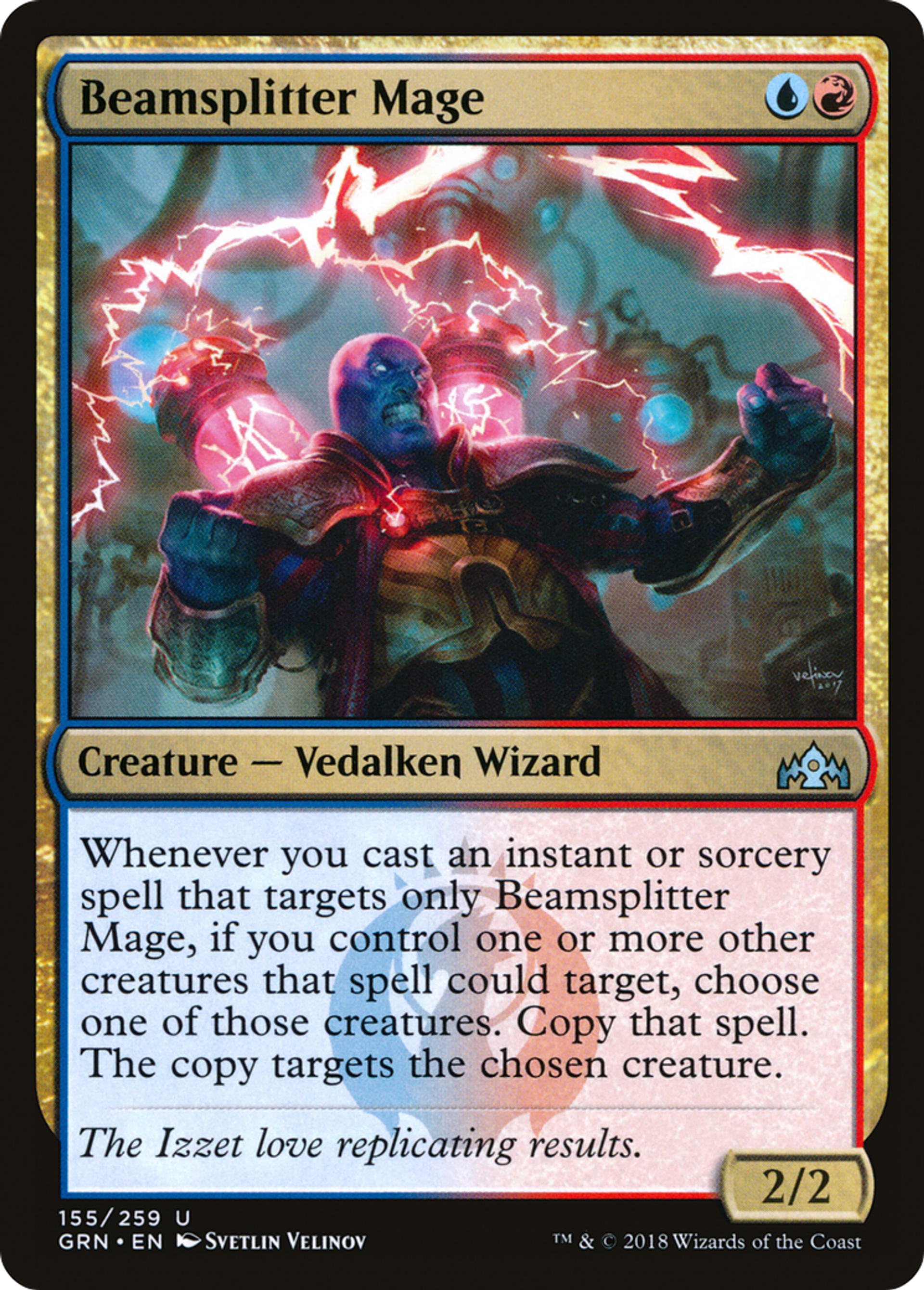 Mage fendeur de rayon — Guilds of Ravnica — Magic: The Gathering