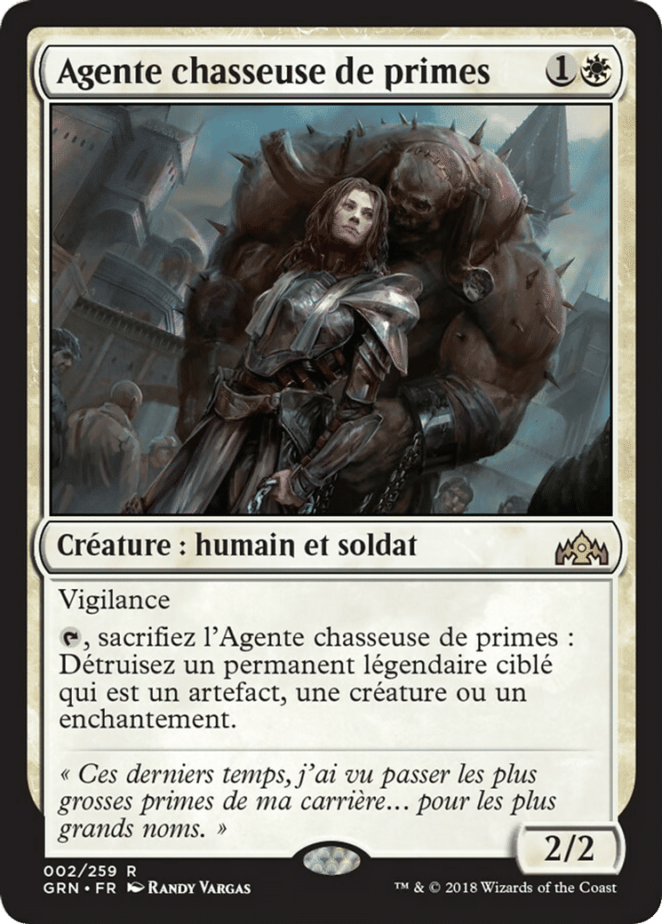 Agente chasseuse de primes — Guilds of Ravnica — Magic: The Gathering