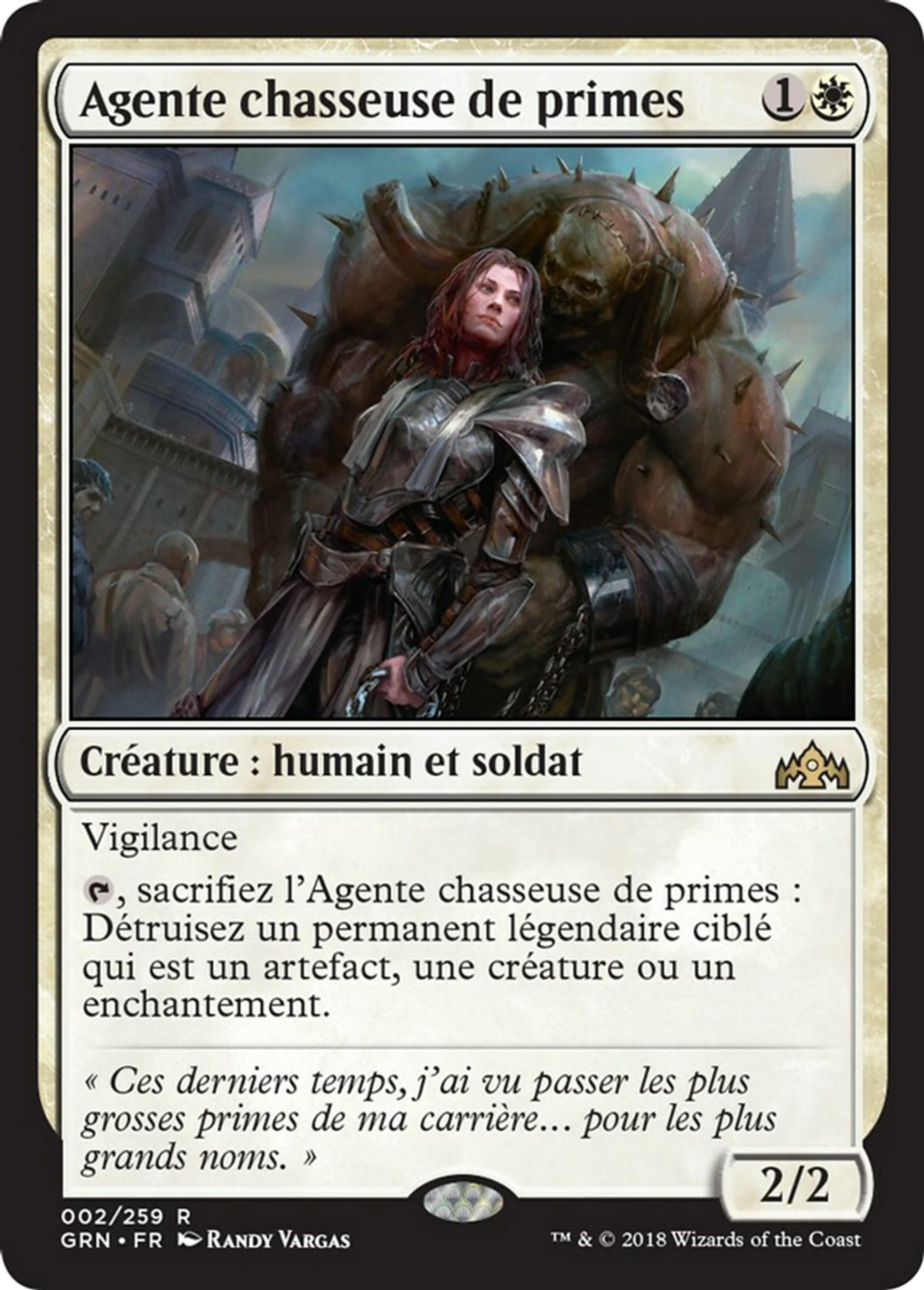 Agente chasseuse de primes — Guilds of Ravnica — Magic: The Gathering