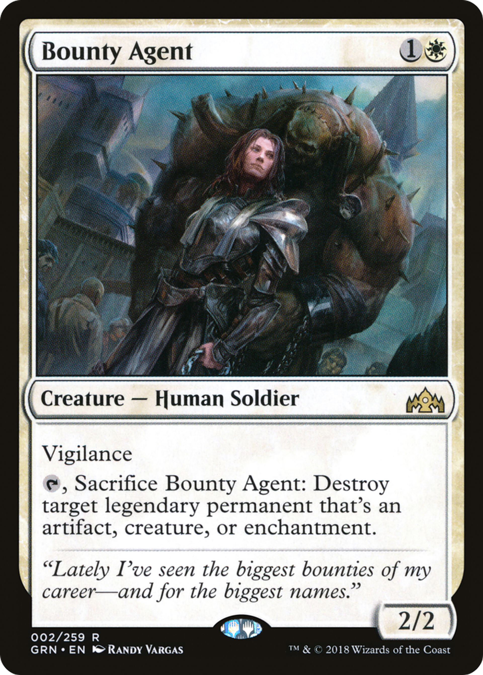 Agente chasseuse de primes — Guilds of Ravnica — Magic: The Gathering