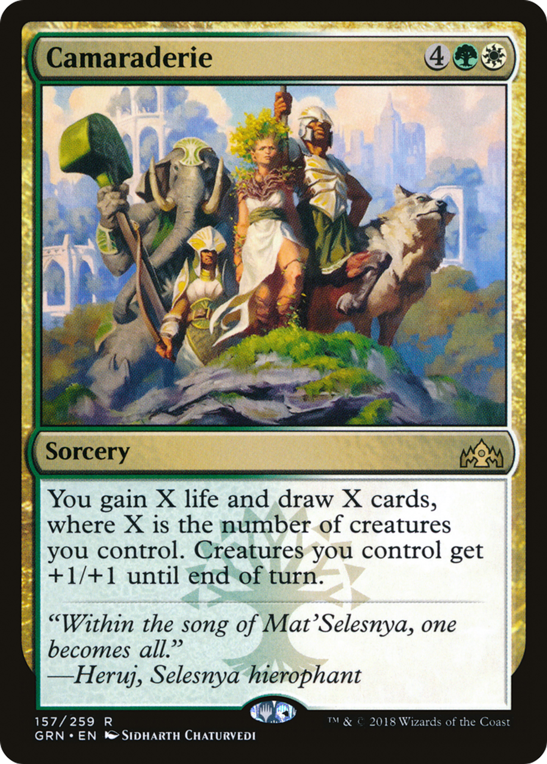 Camaraderie — Guilds of Ravnica — Magic: The Gathering
