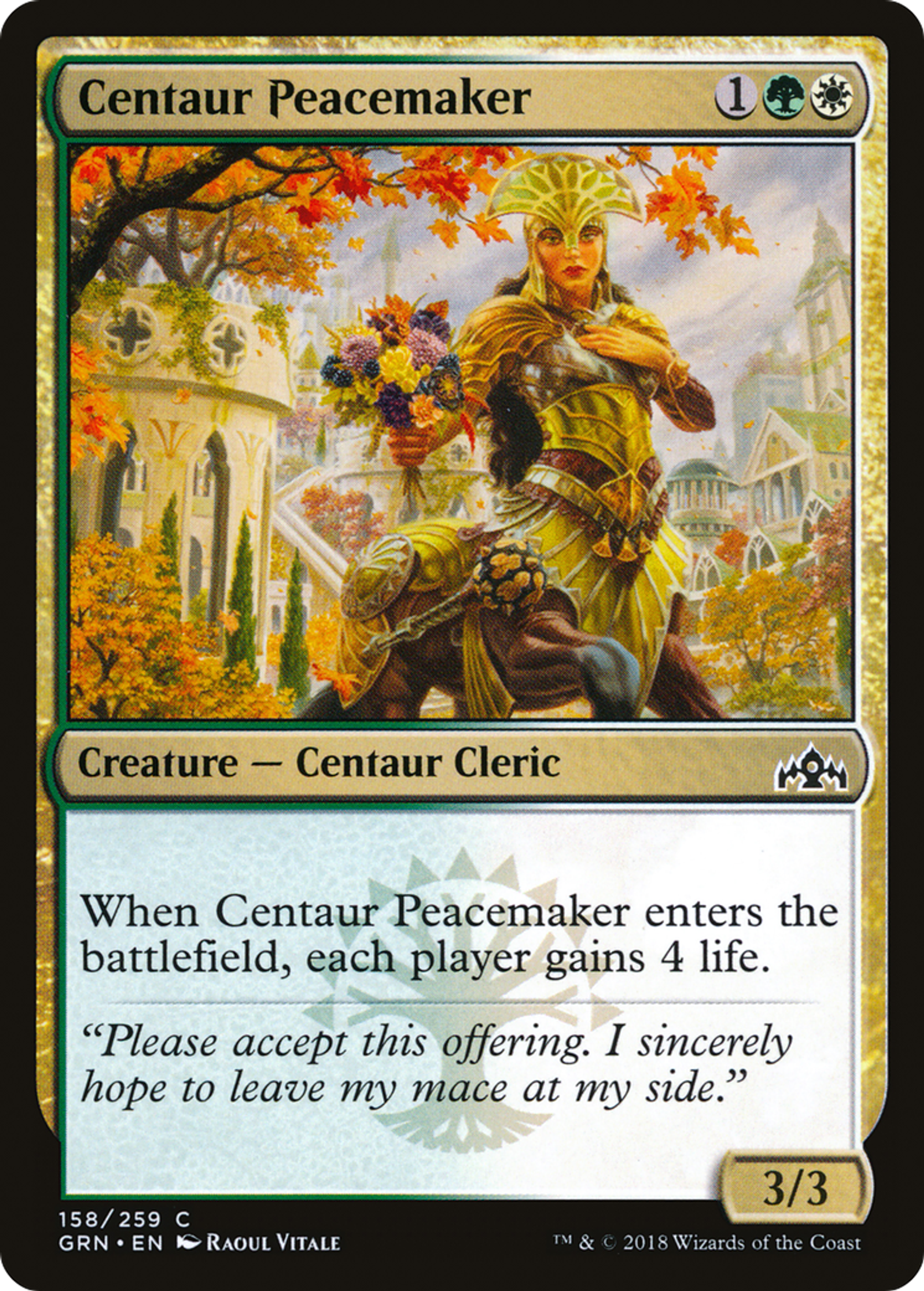 Conciliatrice centaure — Guilds of Ravnica — Magic: The Gathering
