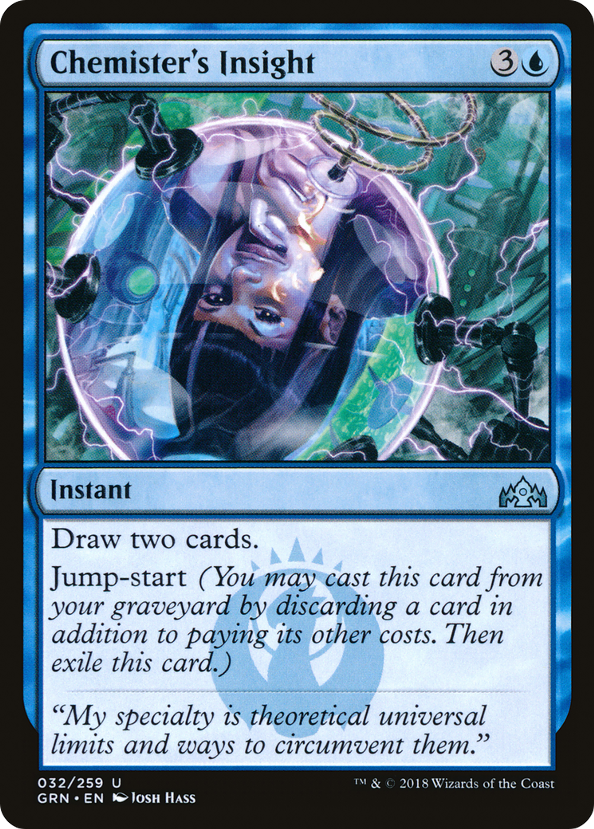 Perspicacité du chimiste — Guilds of Ravnica — Magic: The Gathering